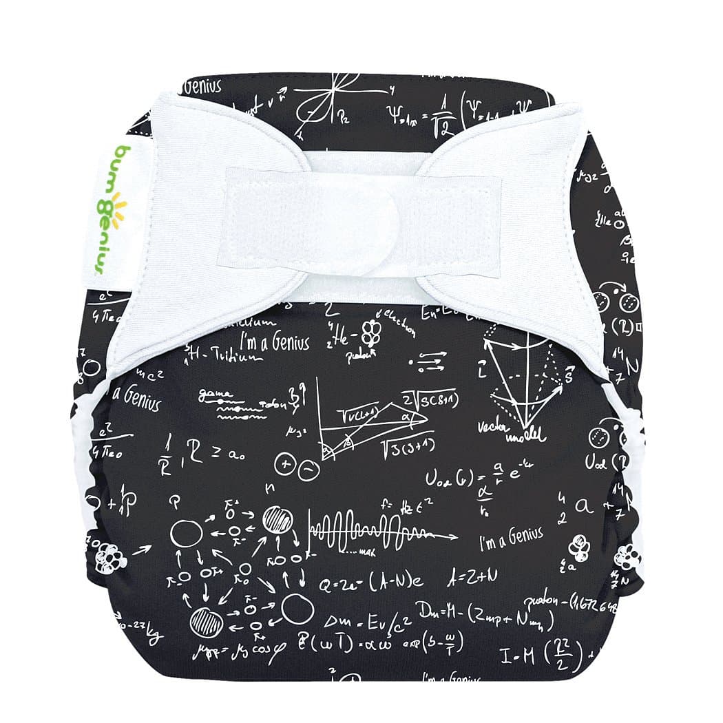 bumGenius Freetime All-in-One One-Size Hook & Loop Closure Cloth Diaper - Genius Series - Albert