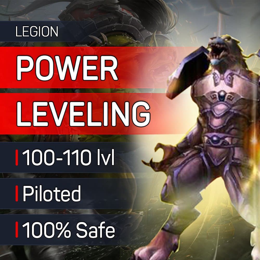 ⭐ WoW Powerleveling 100-110 - Leveling Boost - WoW Boost Legion - LvL Boost - World of Warcraft Boosting Service