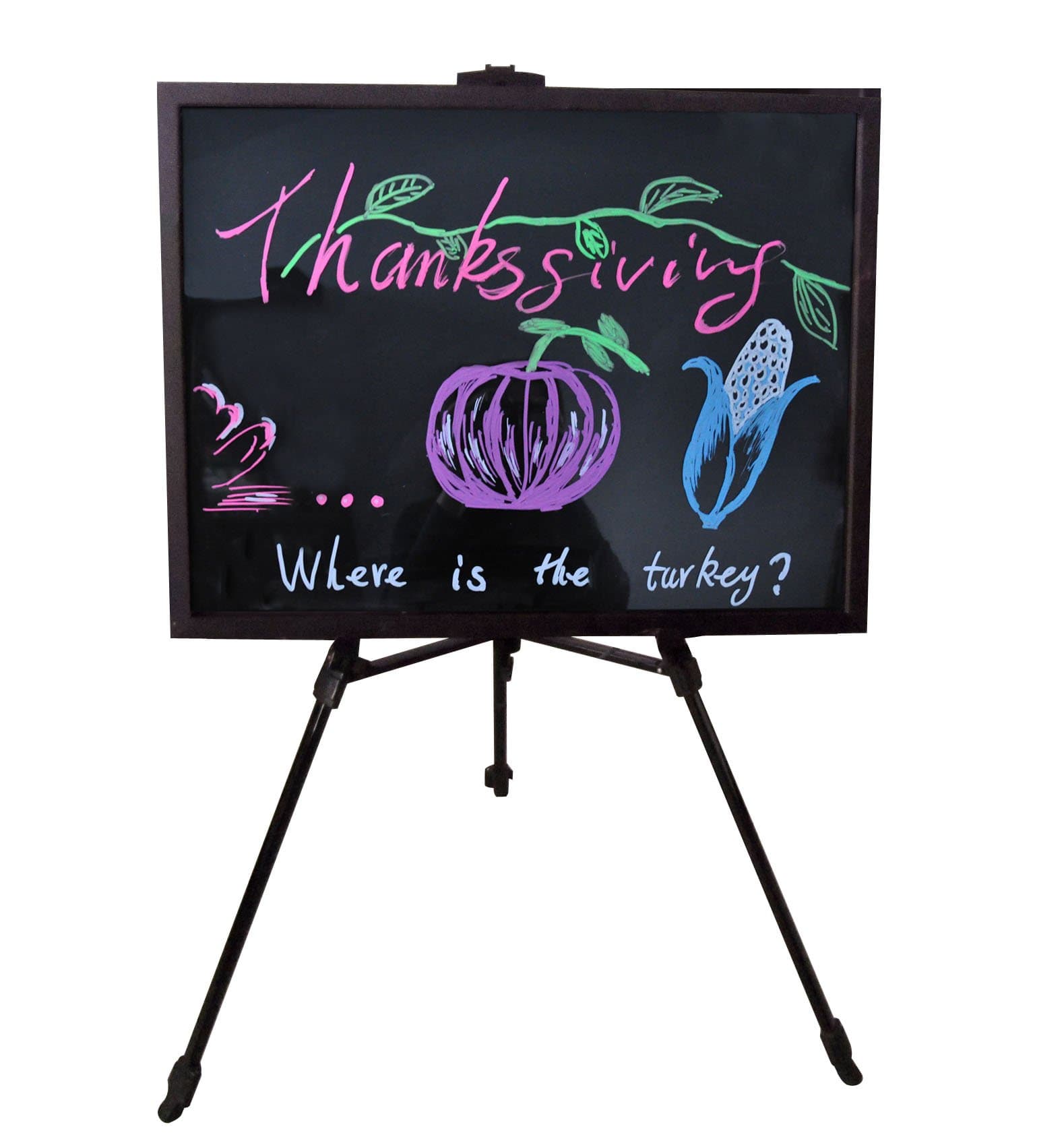 FlashingBoards LED Illuminated Black Board Neon Sign LED Writing Menu Board