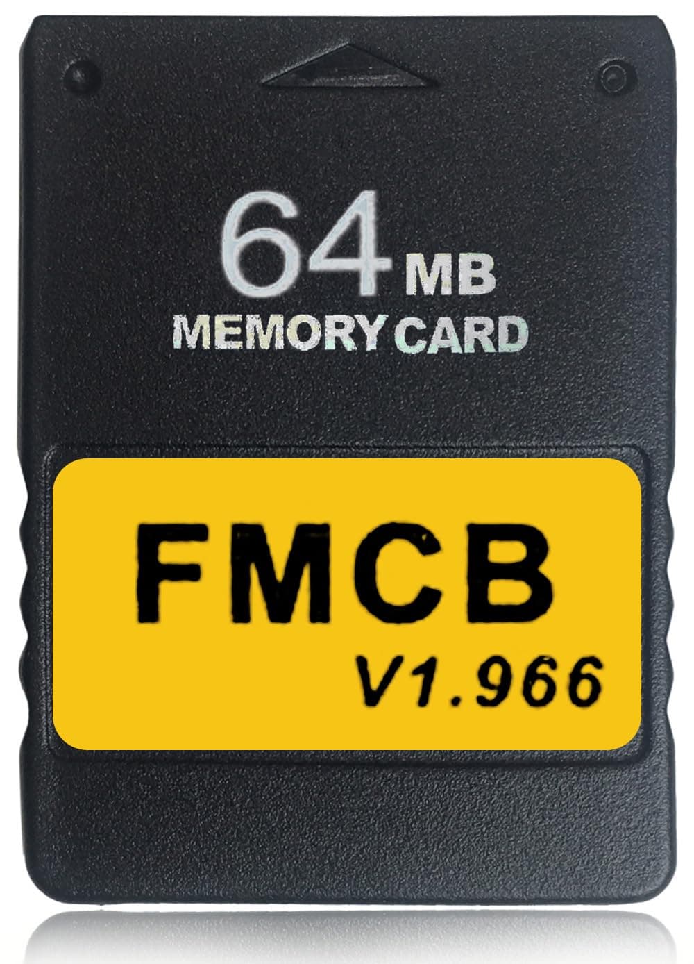FreeMcBoot PS2 Memory Card 64MB v1.966 - Plug & Play FMCB Card for PlayStation 2, Launch Games from HDD/USB (Upgraded External Program Card)