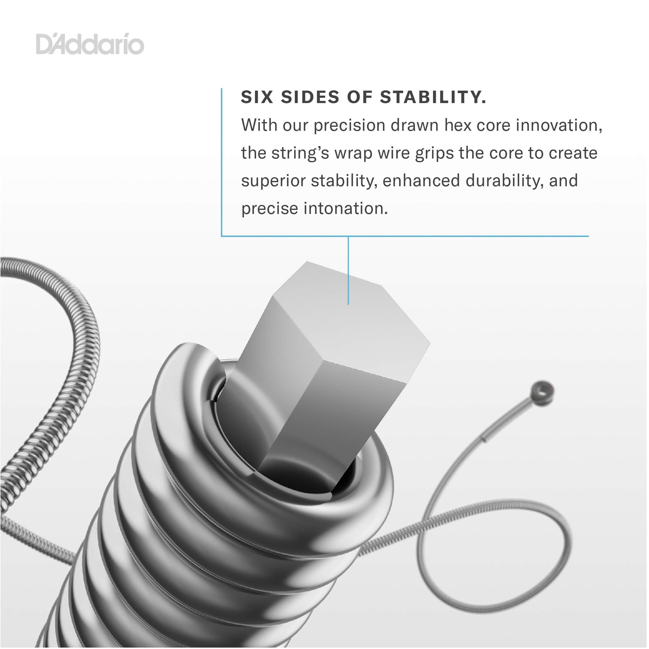 D'Addario EJ10 Bronze Acoustic Guitar Strings, Extra Light, 10-47 (Pack of 5)