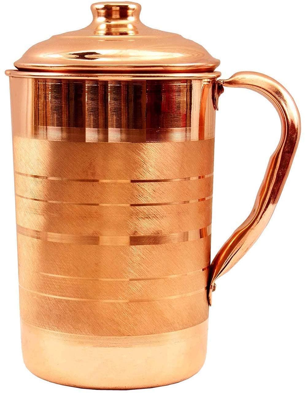 COOL MAGIC Copper Jug, Storage Water (1700 ml) Pack of 1 /for Home/Kitchen/Occassion/Travel/Return Gift.