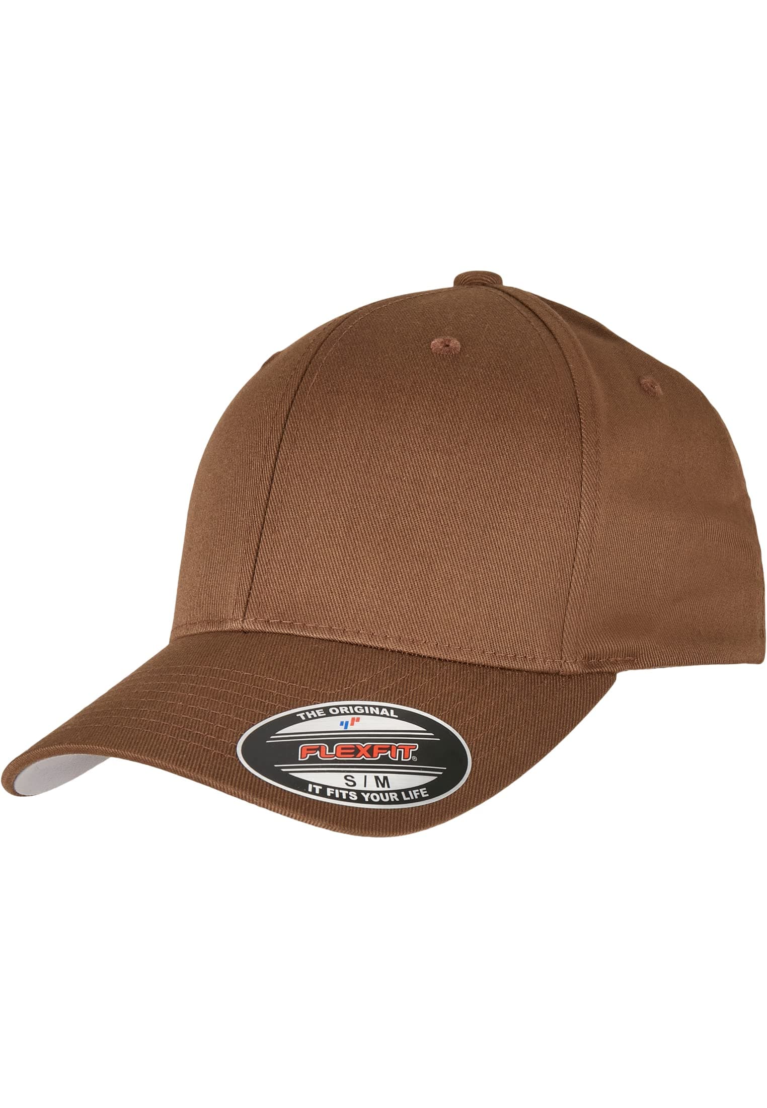 FlexfitFlexfit Wooly Combed Baseball Cap, coyote/brown, XSS