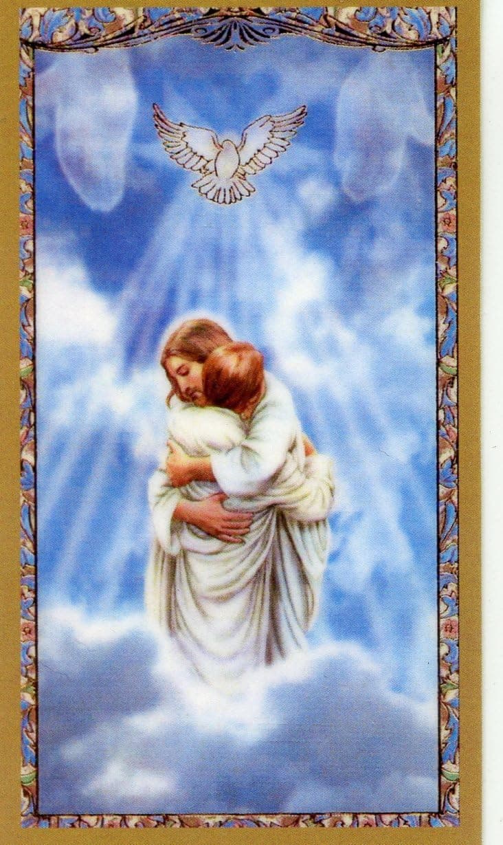 Autom co Safely Home A - Laminated holy card - Pack of 25