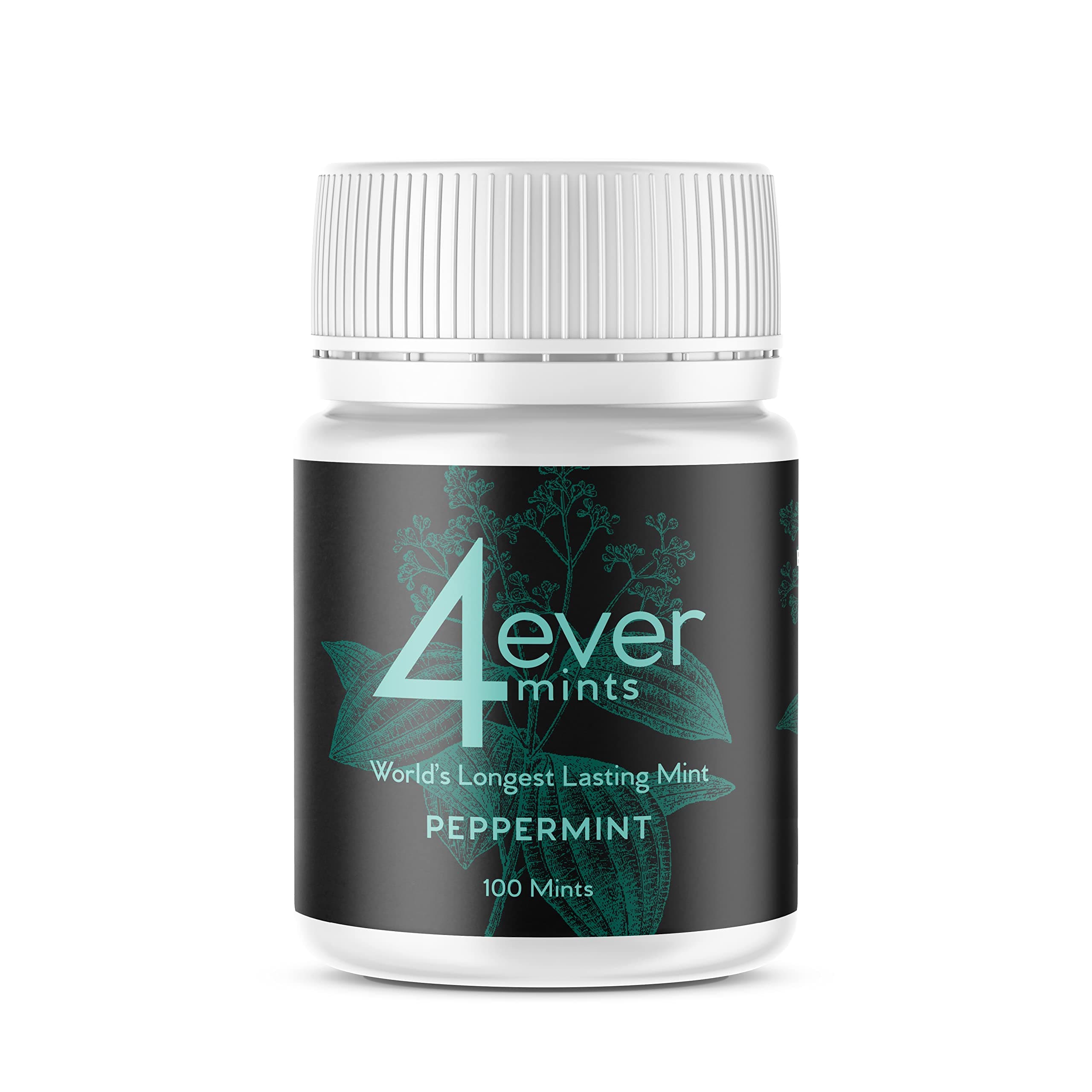 4reverMints -Peppermint Flavor2-Hour Time Release Breath Mints (100 Tablets)
