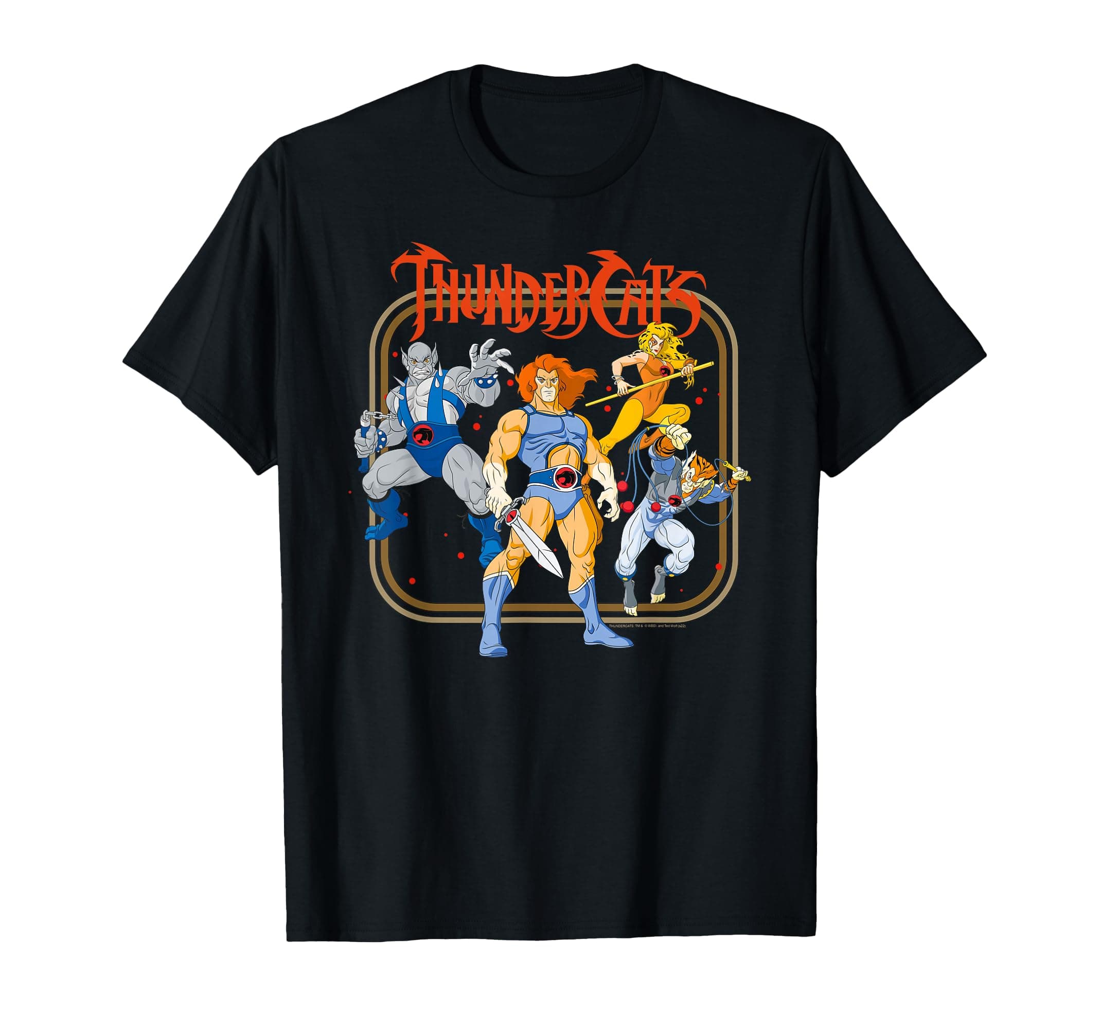 Thundercats Group Shot Framed T-Shirt