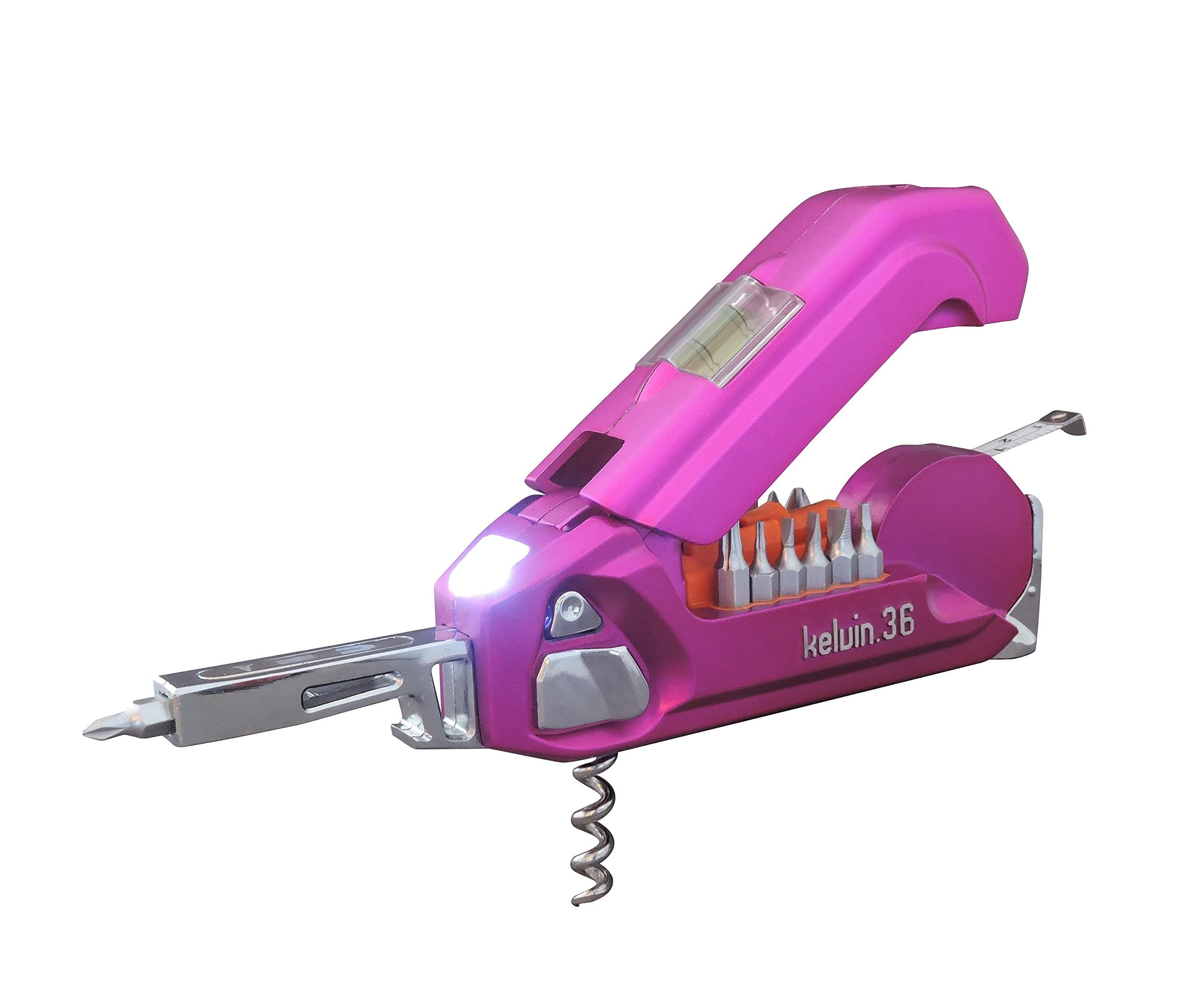 Kelvin Tools RV Edition, The Ultra Multi Tool for RV’s, Trailers, Campers, Boats, Quads, and Jet Skis (Pink)