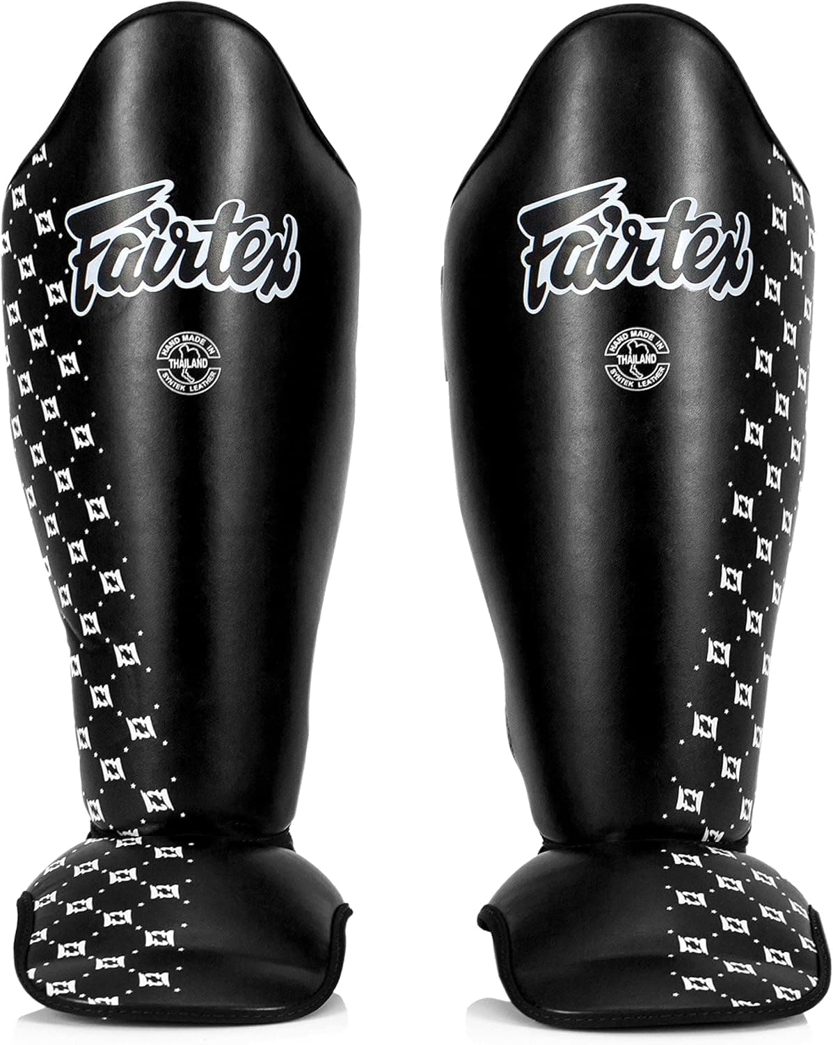 Fairtex Competition Shin Guards - Black - Large Sp5