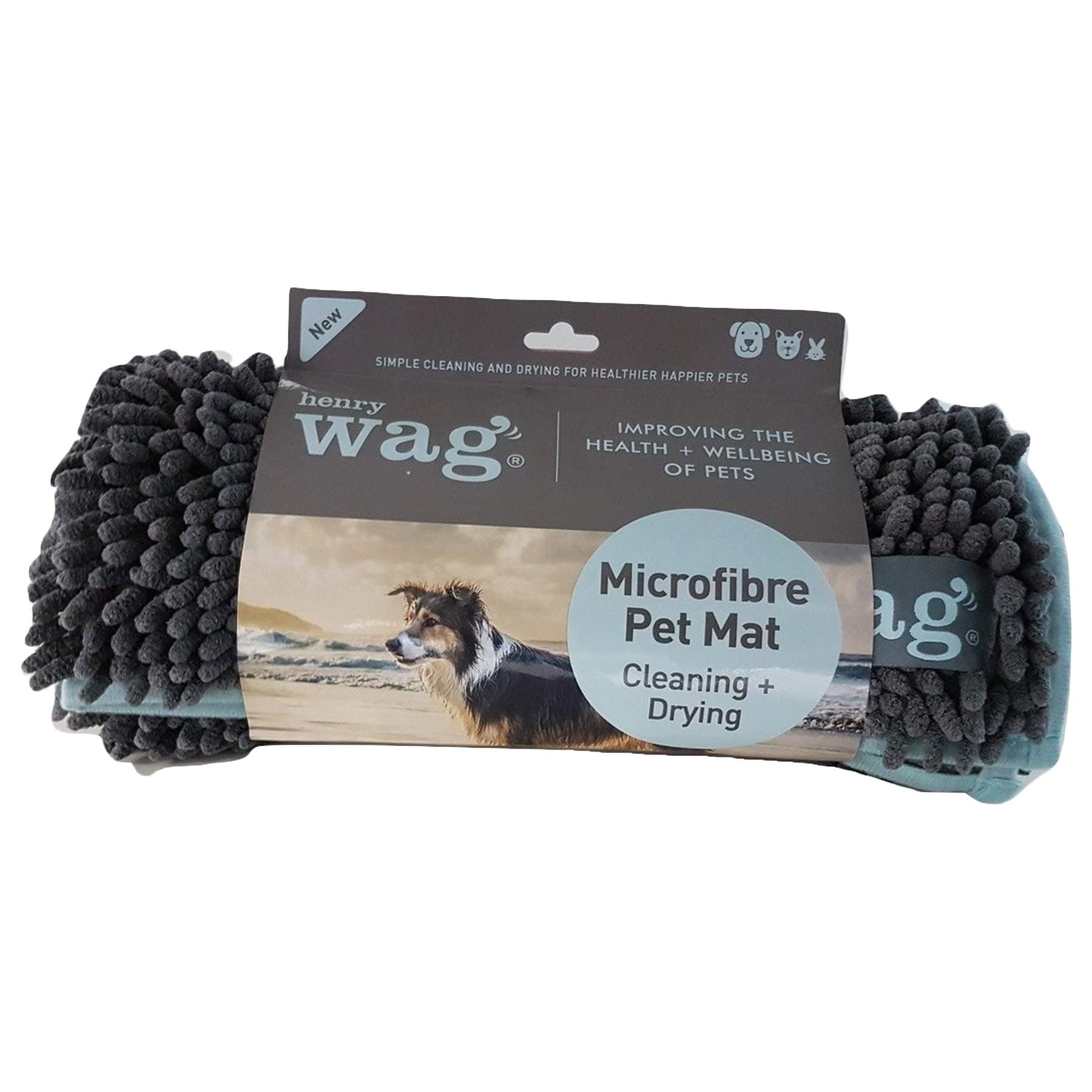 Henry Wag Microfibre Noodle Pet Mat - 3 Sizes