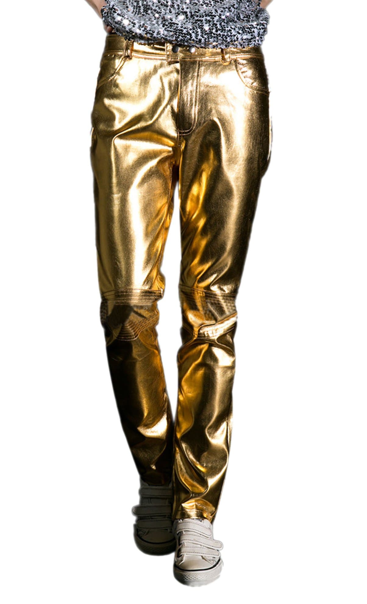 Metallic Shiny Jeans