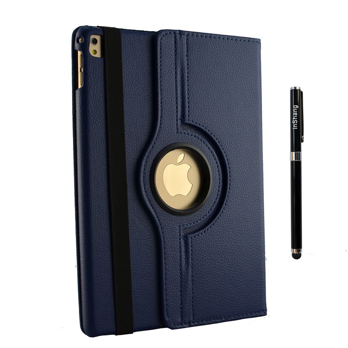 inShang iPad Case 9.7 iPad 2018/2017 Cases ipad air iPad air 2 Cover Stand + Auto Sleep/Wake, Rotating, + Stylus