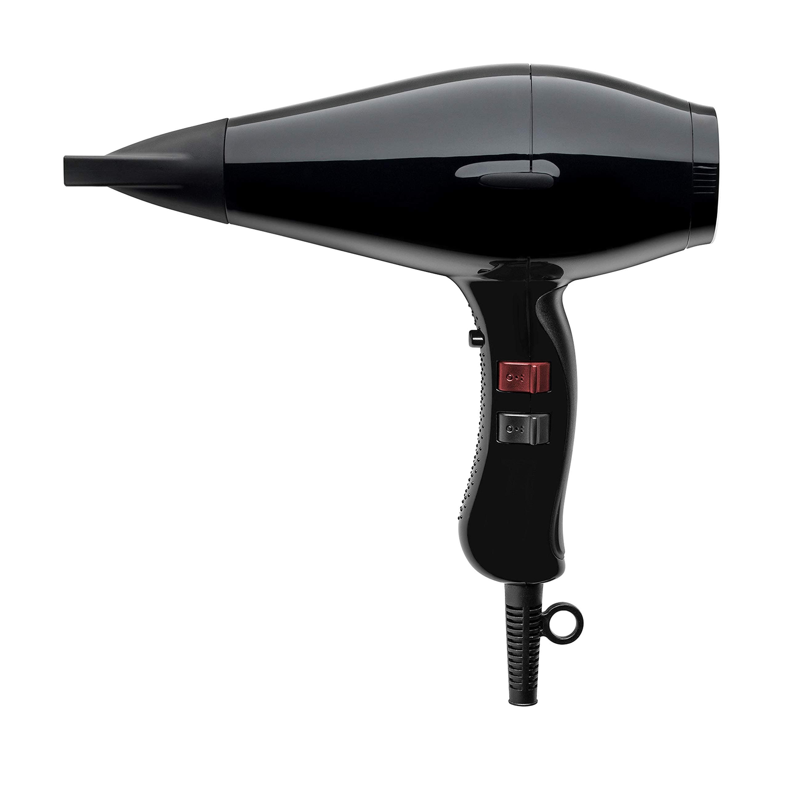 Elchim Dress Code Hair Dryer: Professional, Lightweight Ionic / Ceramic Salon Blow Dryer, 1875 Watts, Black