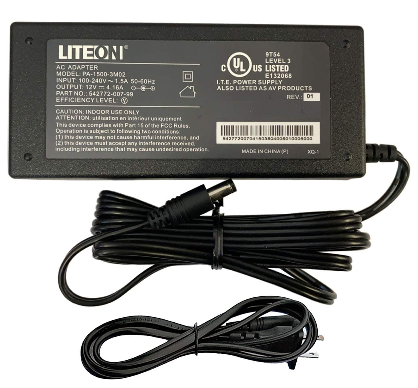 PA-1061-0 60W Replacement AC adapter for HP T5000, T5125, t5145, T5300, T5500, T5510, T5520, T5515, T5525, T5545 Thin Client Series, HP T5630, T5720, T5725, T5730, T5730w, T5735, T5740, T5740e