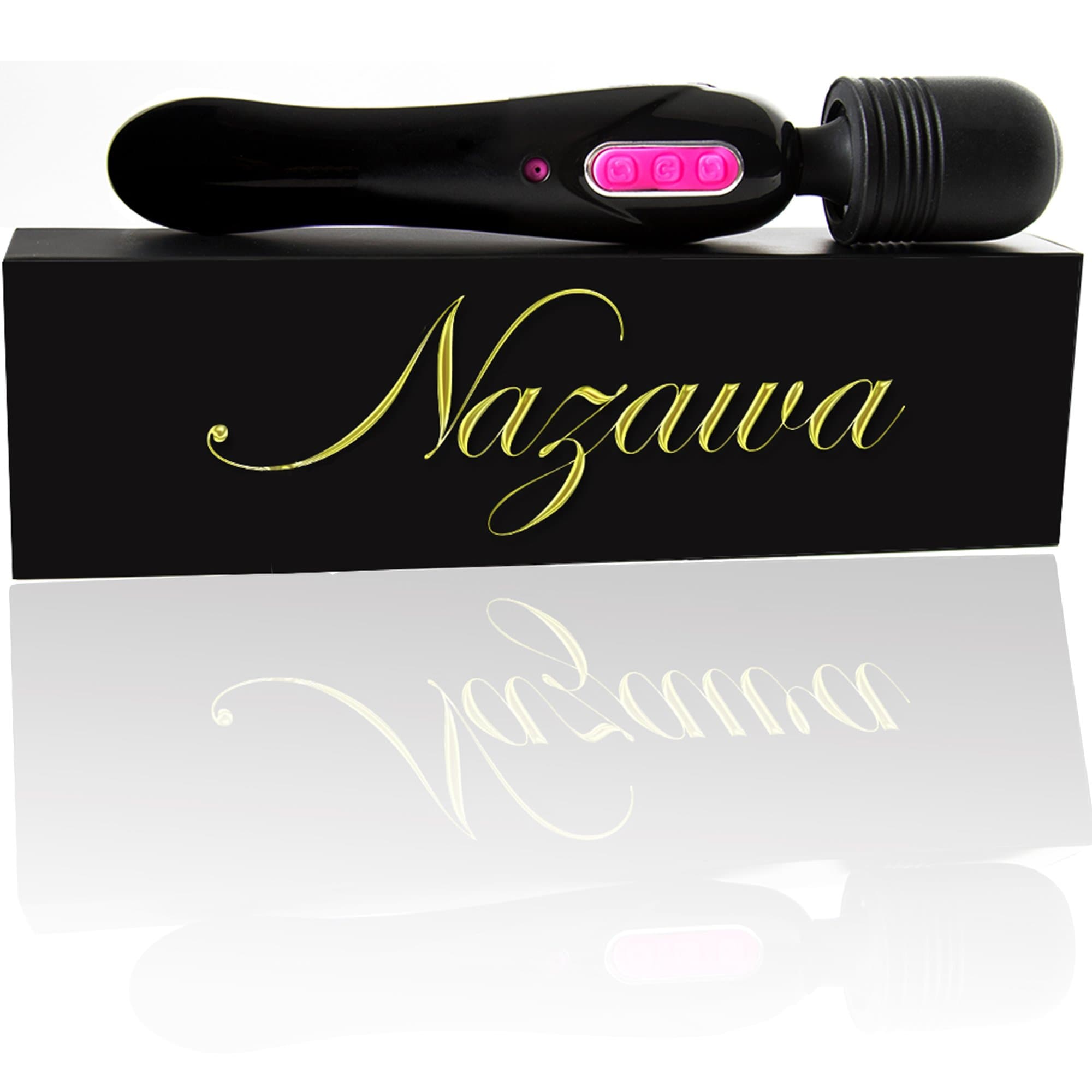 New version Wand Massager by Nazawa – waterproof, Multi Speed - Magic Stress Away