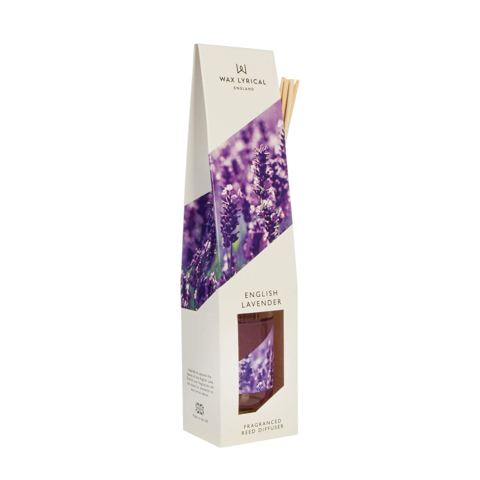 WAX LYRICAL Reed Diffuser 100ml, English Lavender, Multicolour