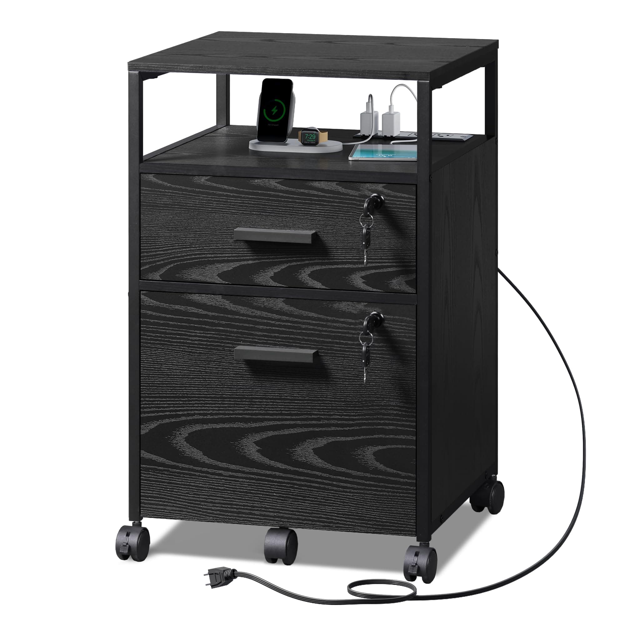 2 Drawer File Cabinet