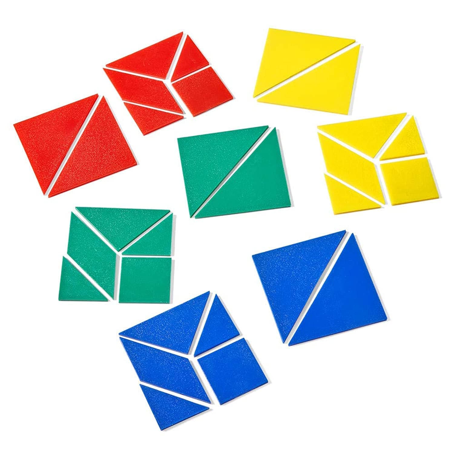 ETA Small Plastic Tangrams, Set of 4