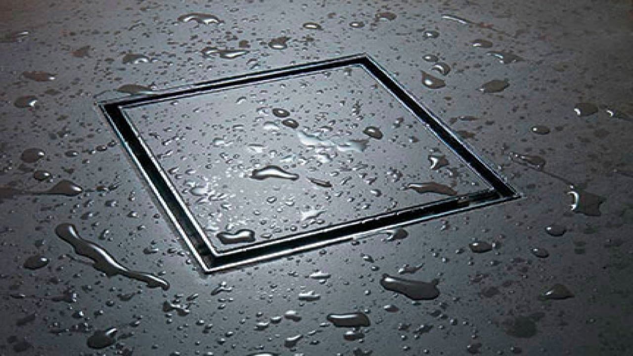 Marble/Tile Insert Floor Drain/Floor Trap in Marine Grade Stainless Steel 316 (125mm x 125mm) with Anti-Cockroach Trap and Anti Foul Odor Trap - 5 Inch x 5 Inch