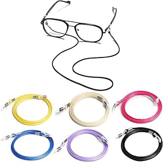 Glasses Strap,Securely Keep Your Eyeglasses Around Your Neck, Practical Sunglasses Holder Strap for Men Women
