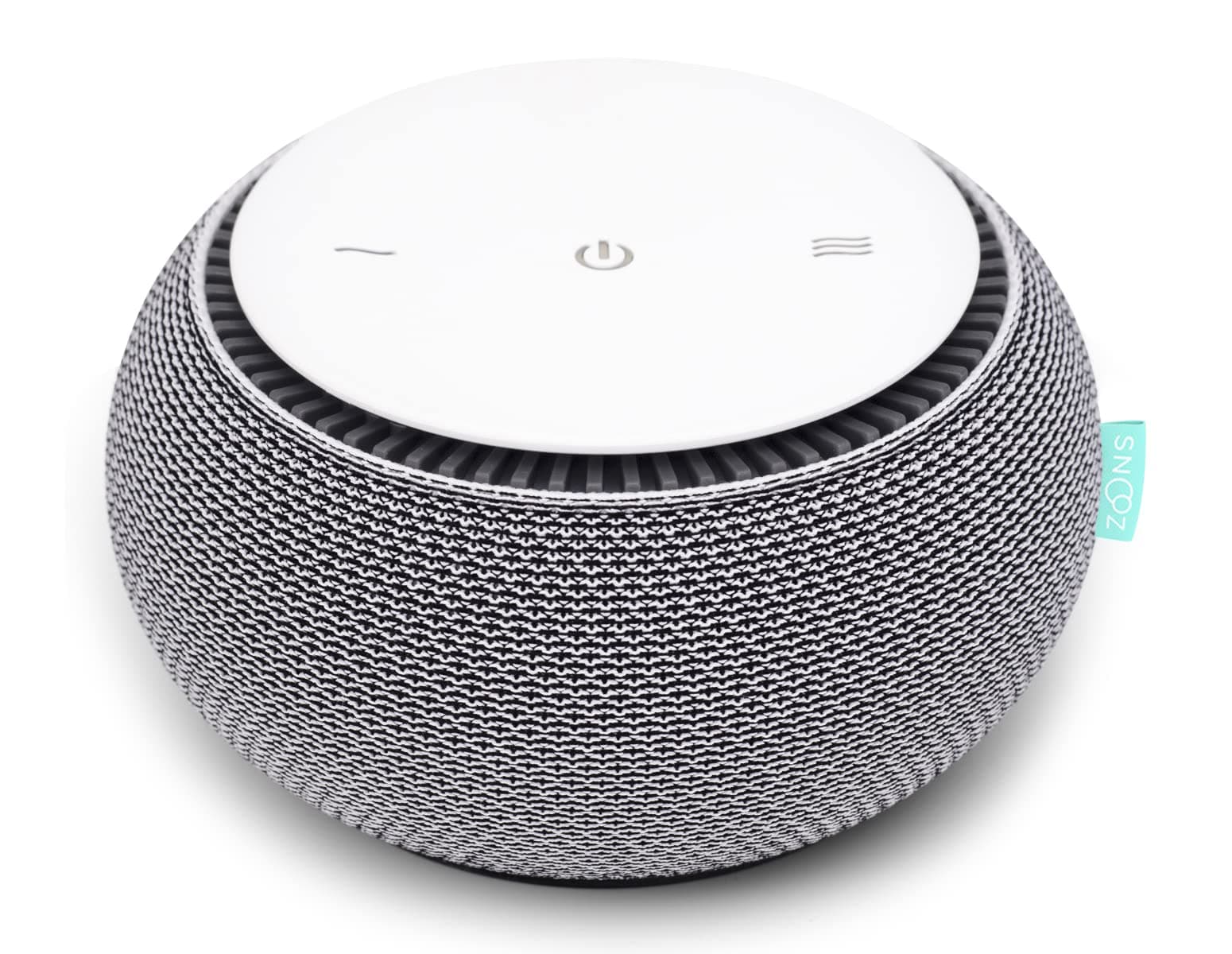 SNOOZ White Noise Machine - Real Fan Inside, Control via iOS and Android App - Cloud