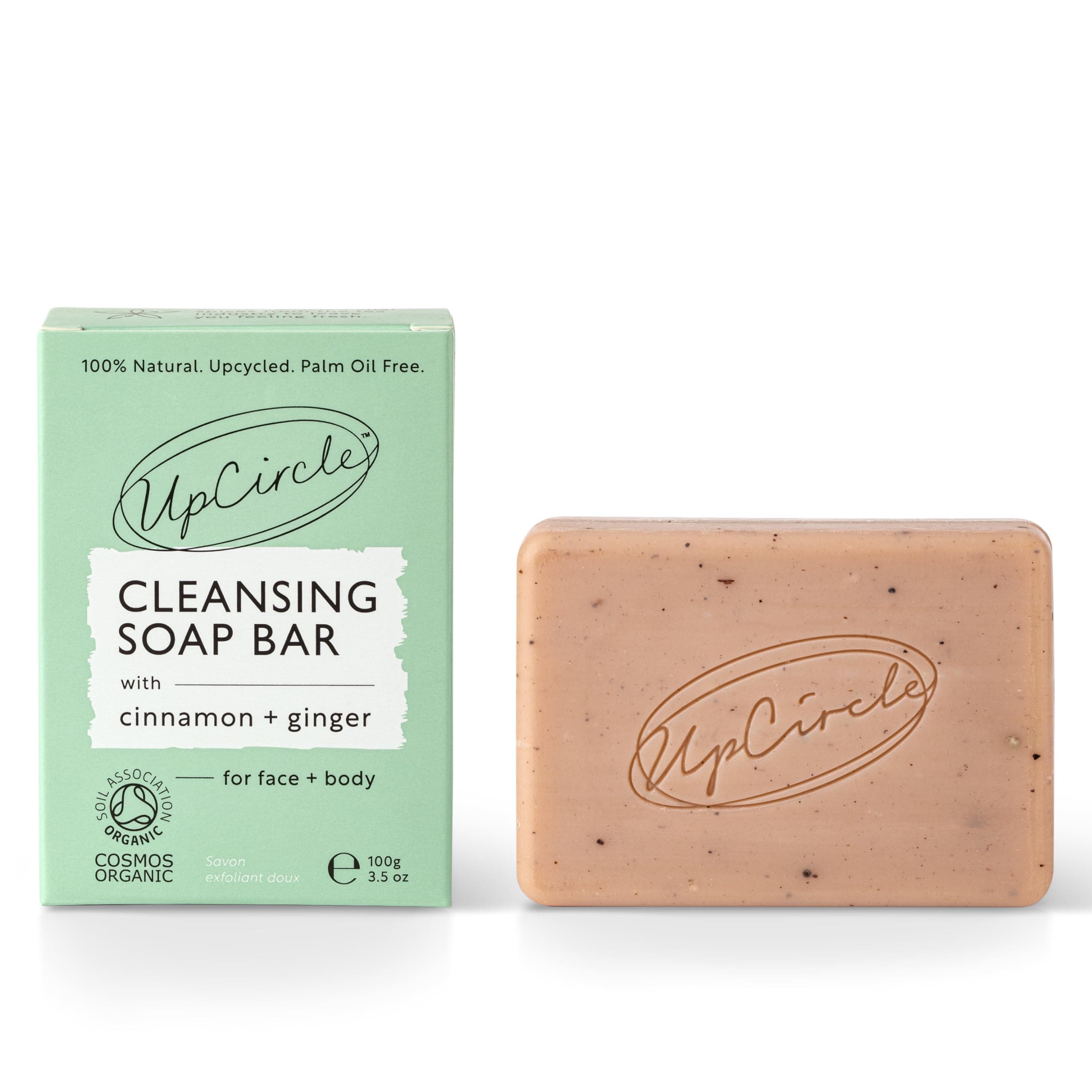 UpCircle Cinnamon & Ginger Chai Soap Bar