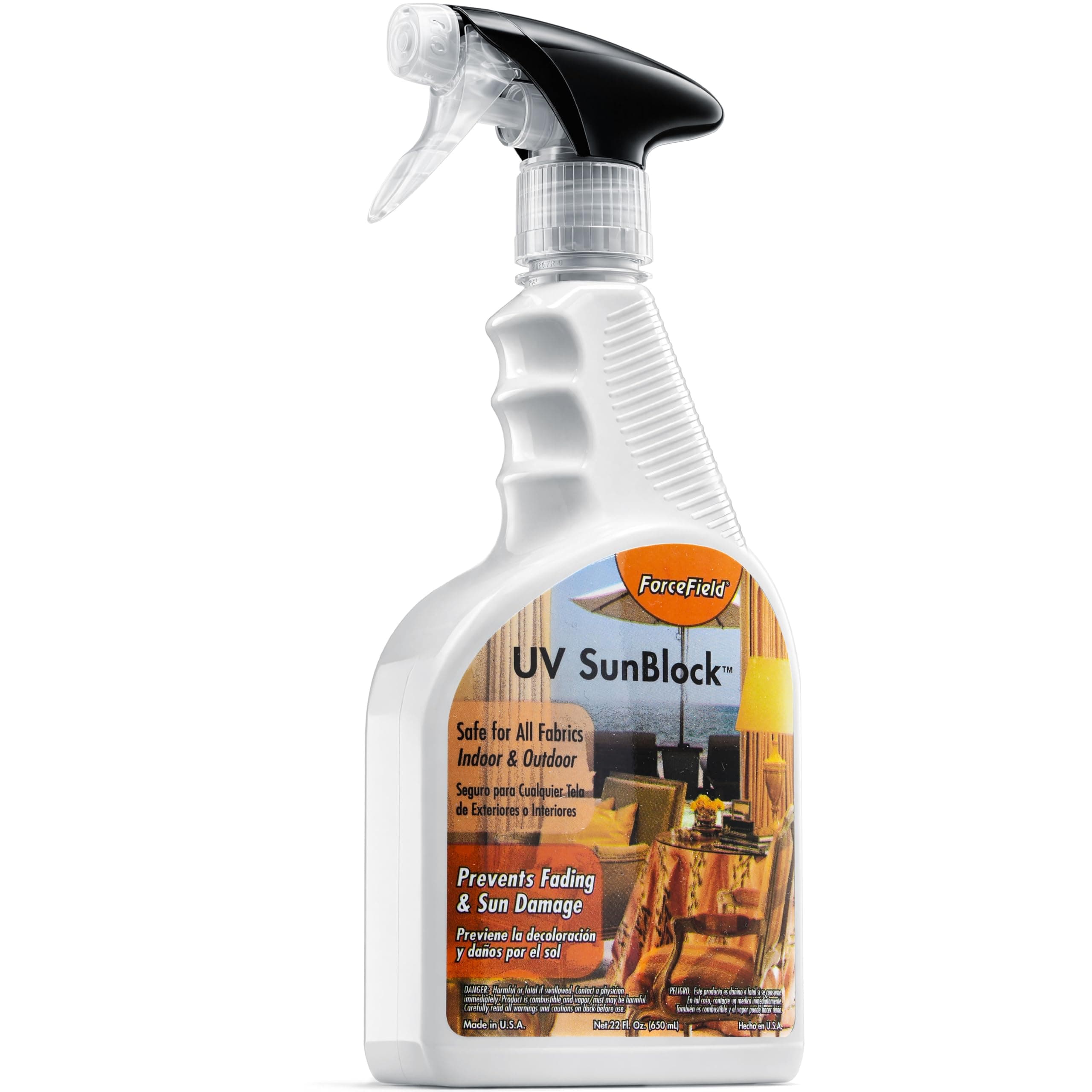 ForceField® UV Sunblock Fabric Fade Protector Prevent UV Ray Damage - 22oz