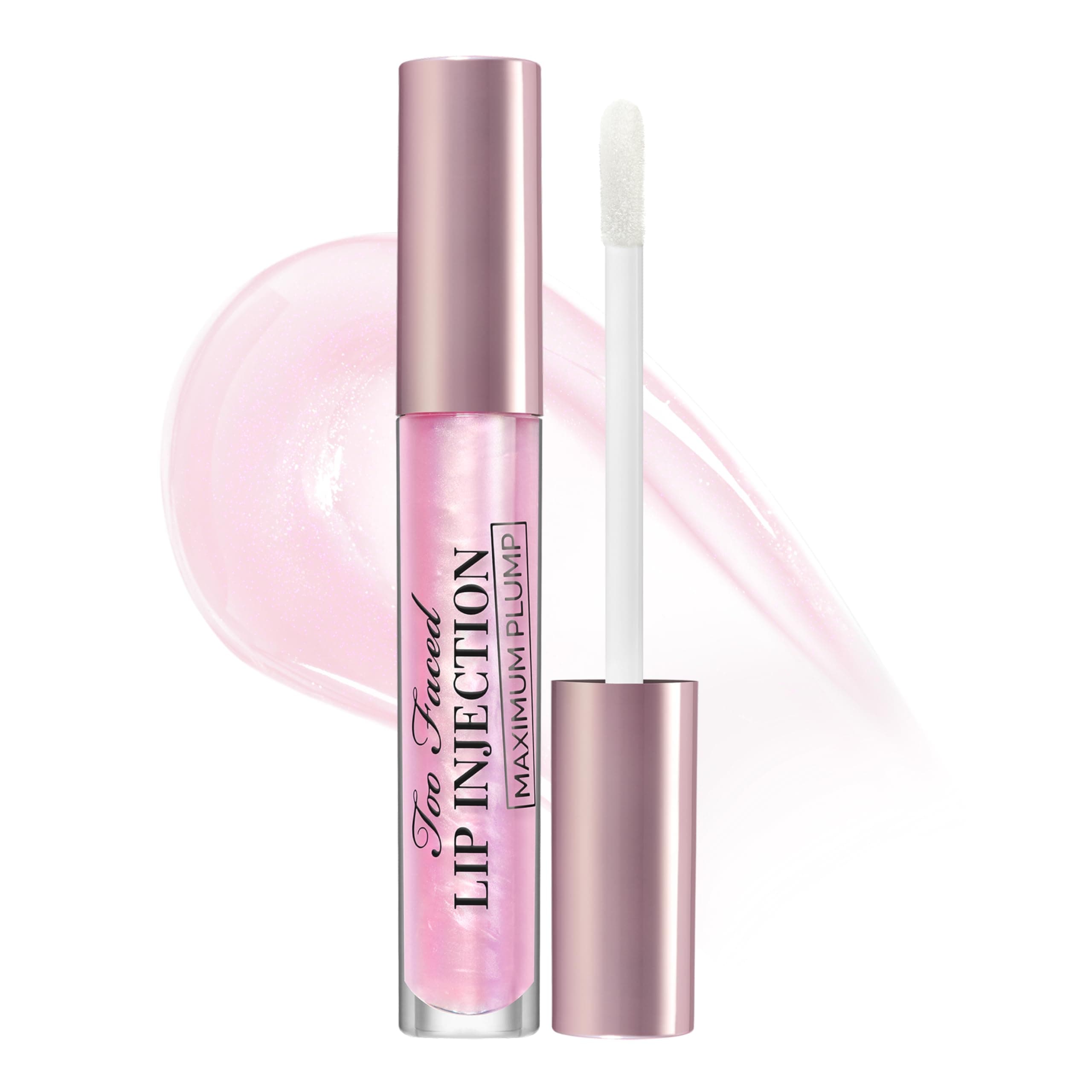 Lip Injection Maximum Plump Extra Strength Lip Plumper Gloss | Hydrating, Volumizing, + Plumping, 0.14 Fl Oz