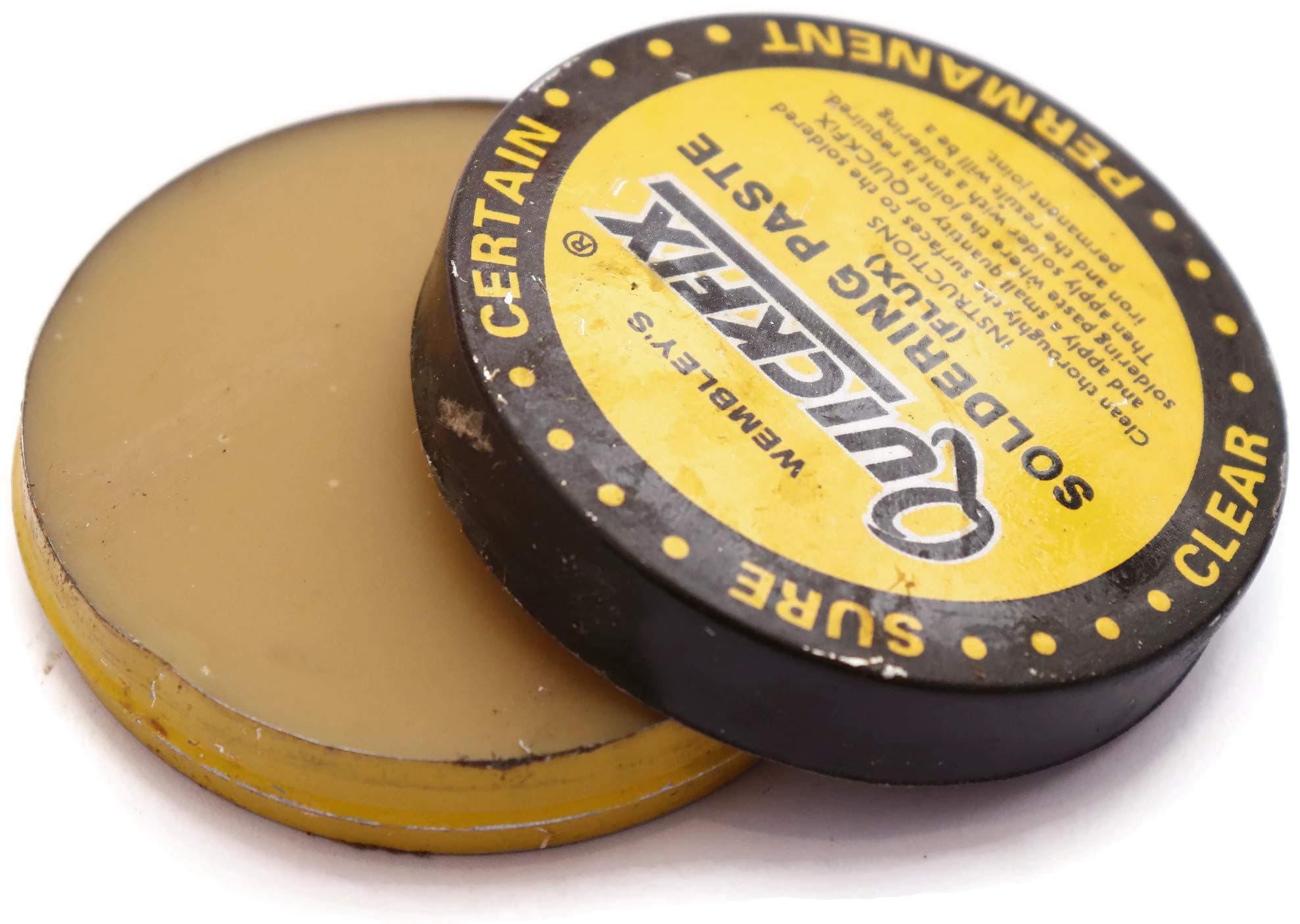 Quickfix Solder Paste Flux brown rosin-rich paste Pack Of 2, (50+50=100gram)