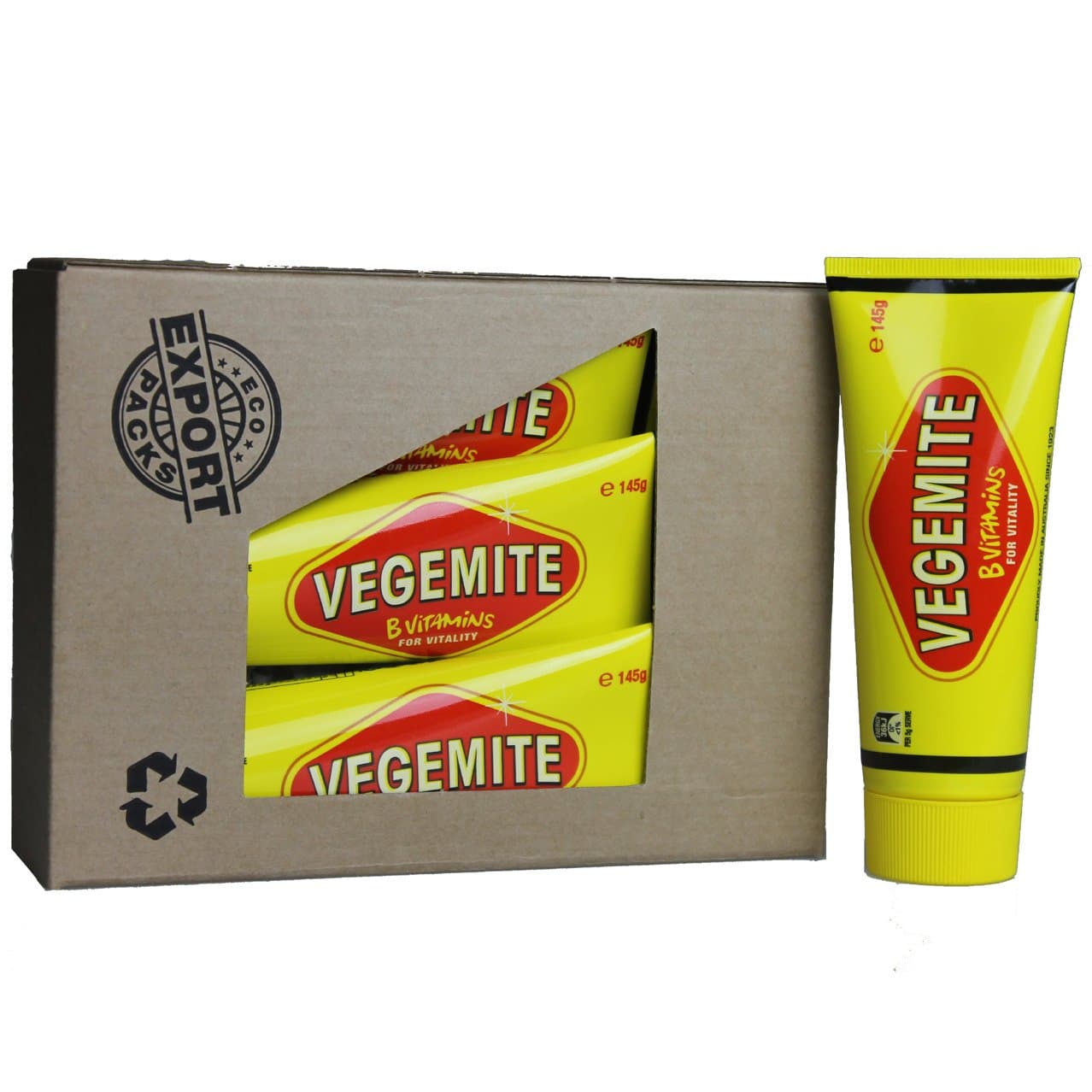 Vegemite Tube (Pack 3) Eco Export boxed