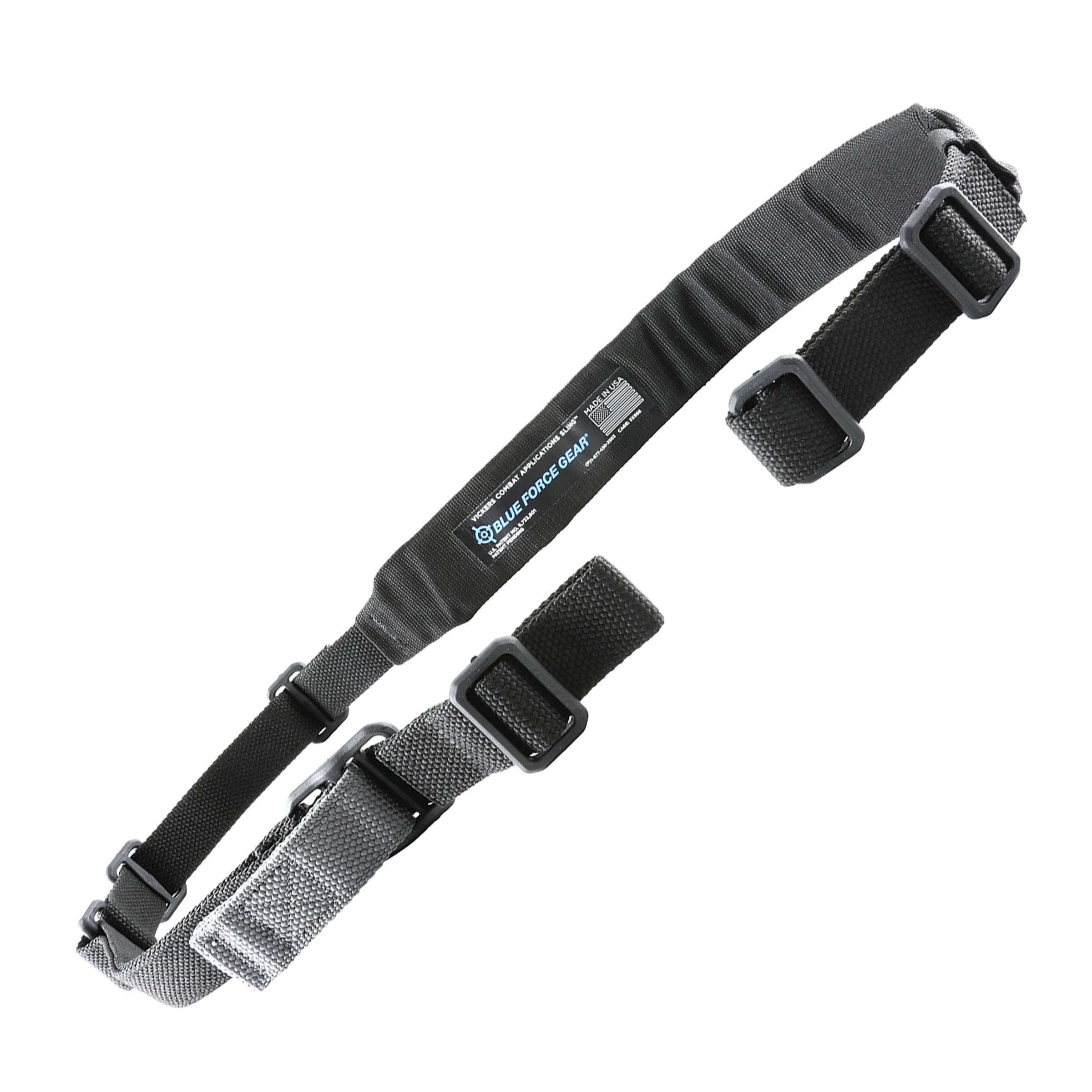 Blue Force Gear Vickers Padded Sling - Two Point Sling with Padded Straps, Adjustable,57-67 Inches