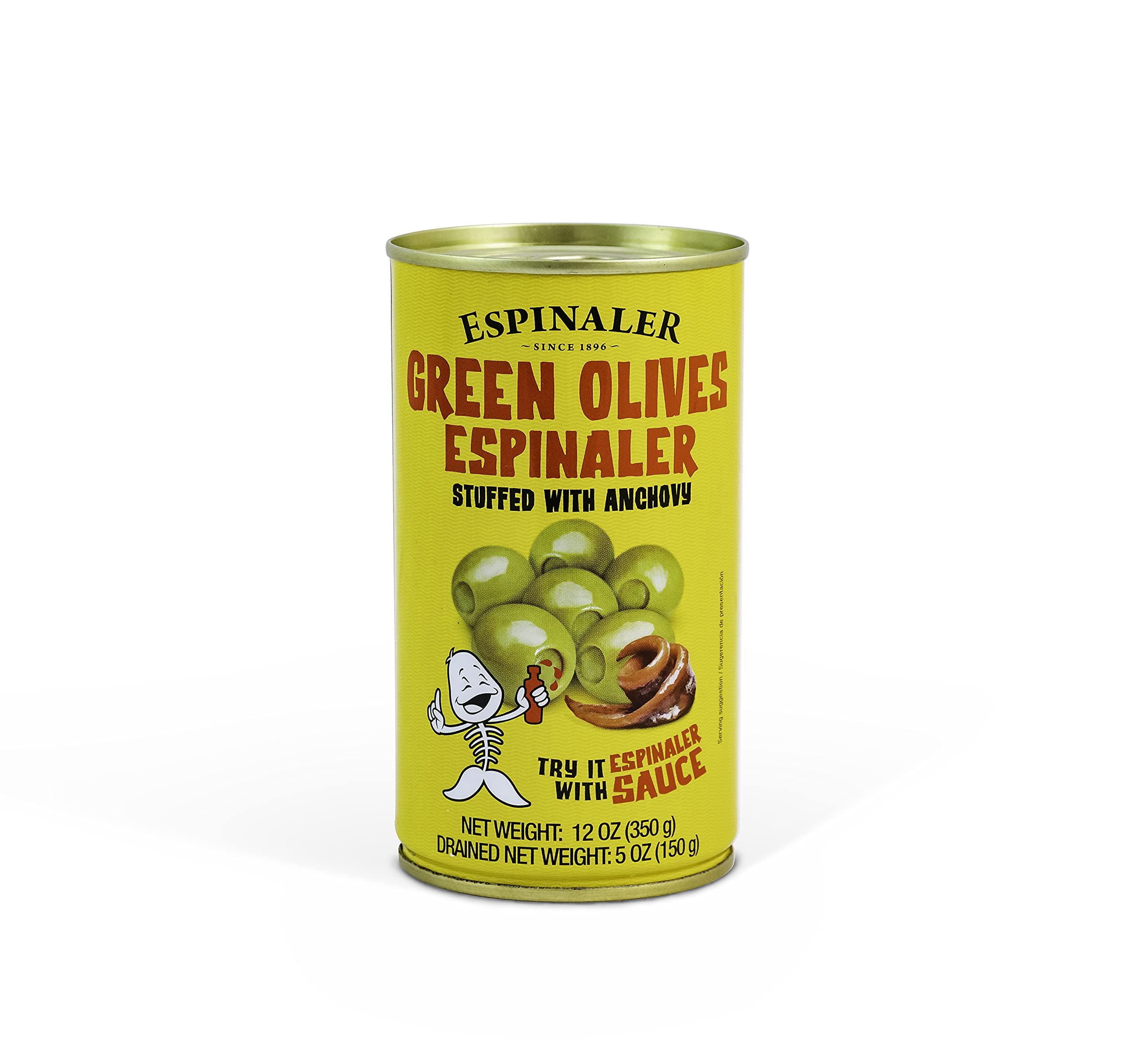 Olives Stuffed w/Anchovy, 350g