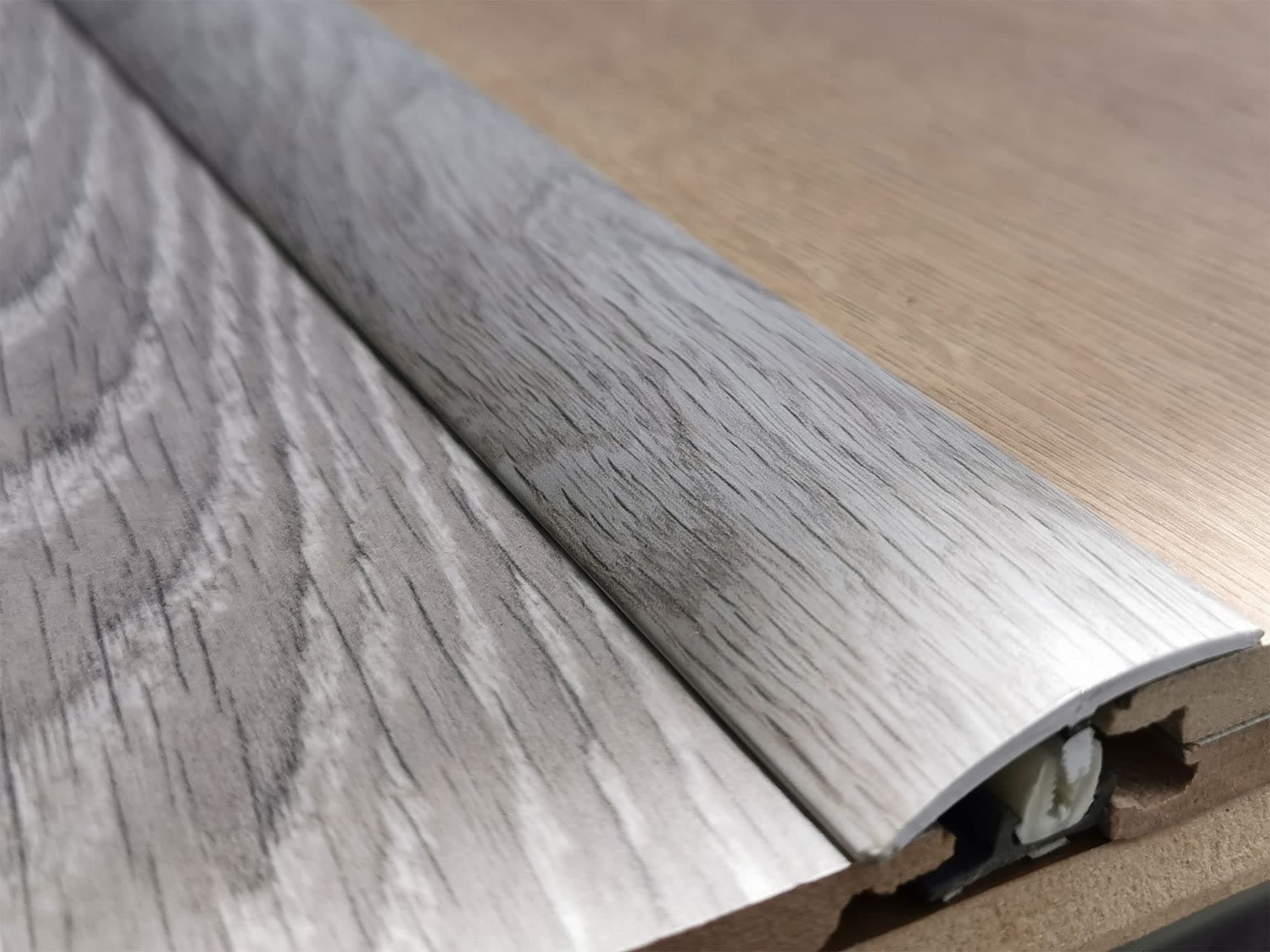 Stowe Oak Threshold Strip 38mm x 90cm Multi Purpose Adhesive Easyclip