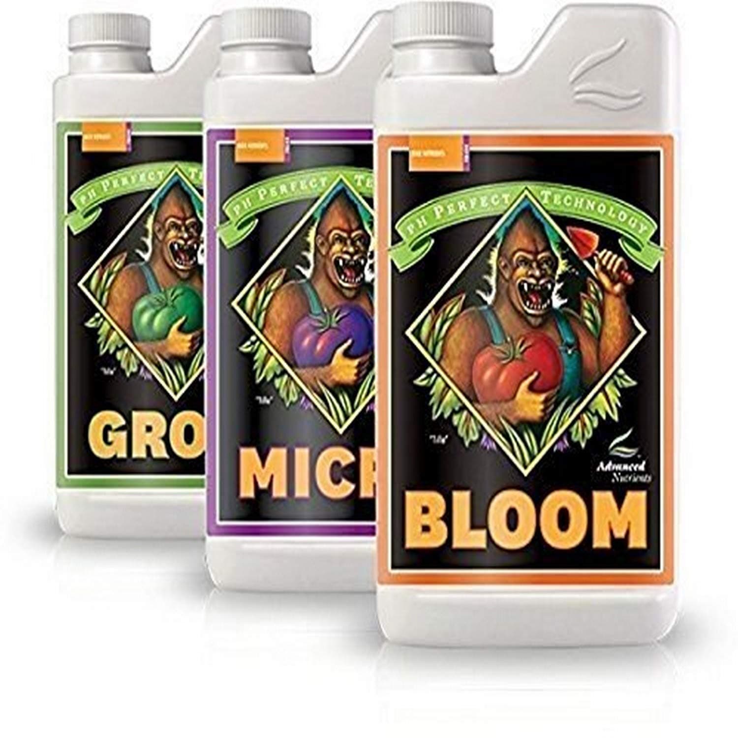 ANBGMBD500 Bloom, Micro, Grow Fertilizer Bundle, 500ml Each, Original Version
