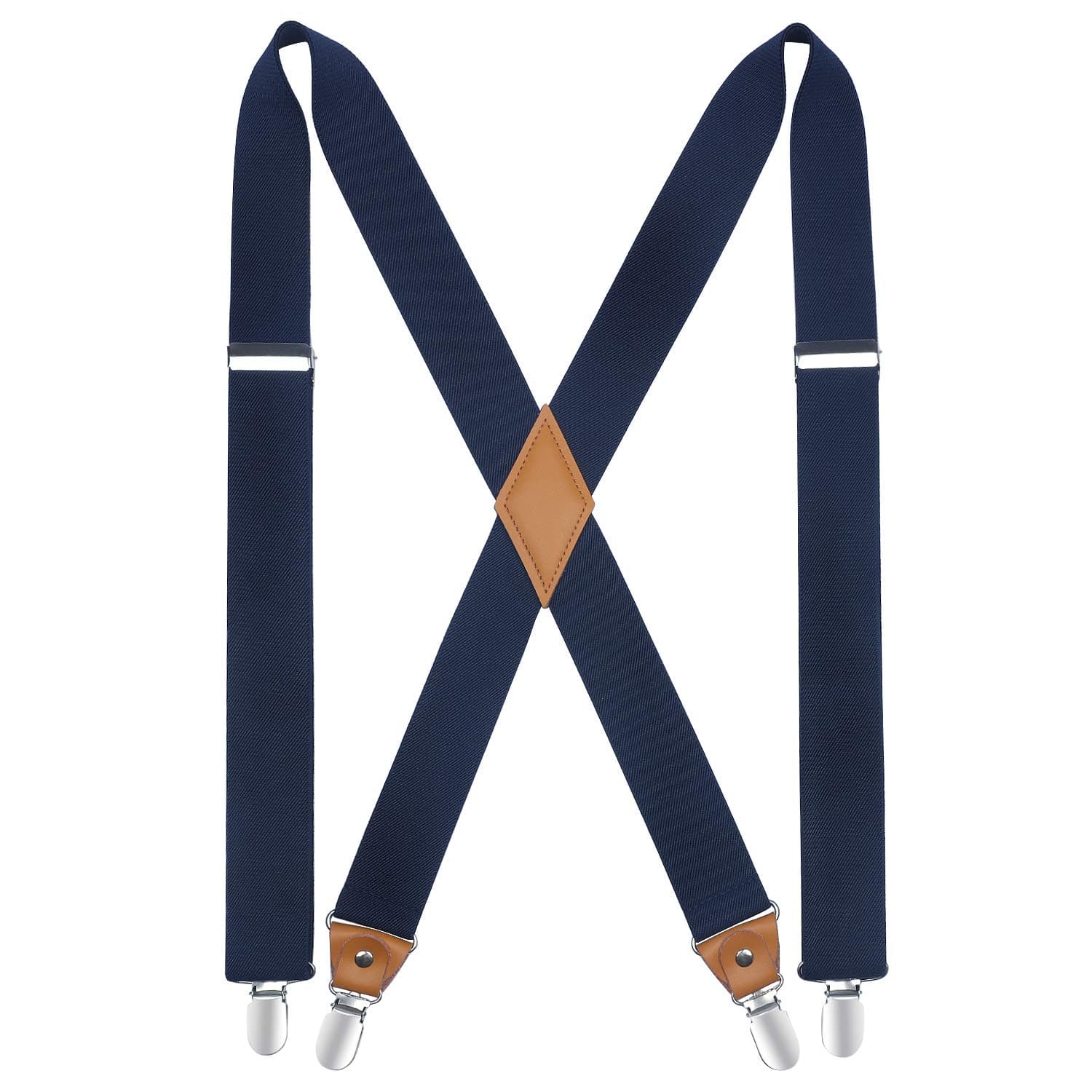 Navy Blue Men's Braces