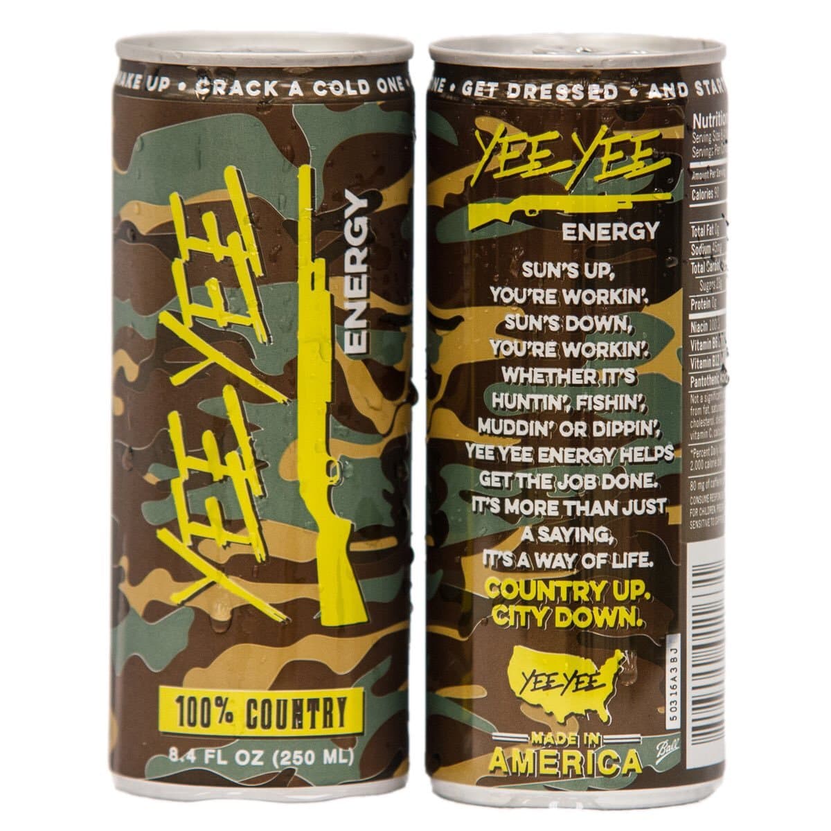 Yee Yee Energy Drink 8.4 FL OZ (24 Pack)