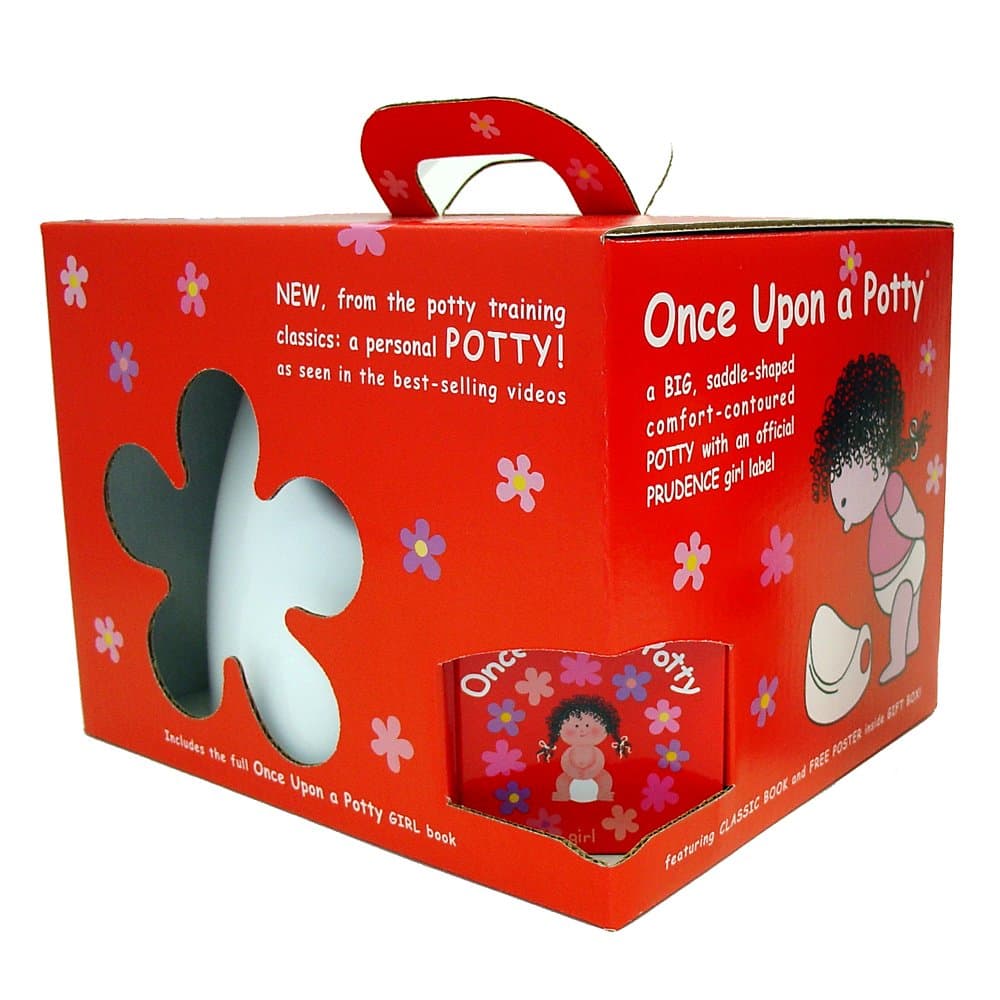 Once Upon a Potty Potty Gift Box with Mini-Book - Girl, Yellow