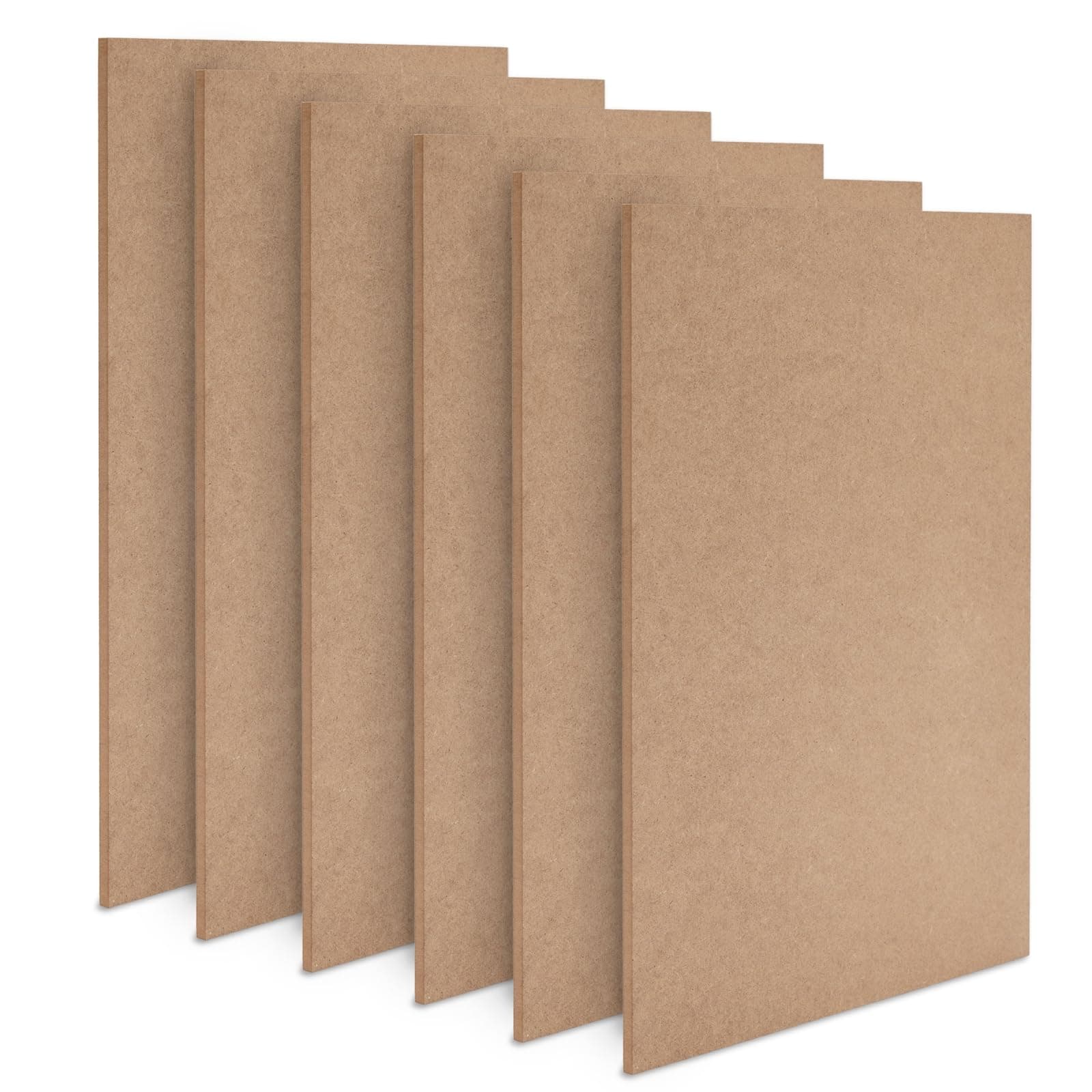 Bright Creations MDF Board, 27.9 x 35.5 cm, 11 x 14 Inches (6 Pack)