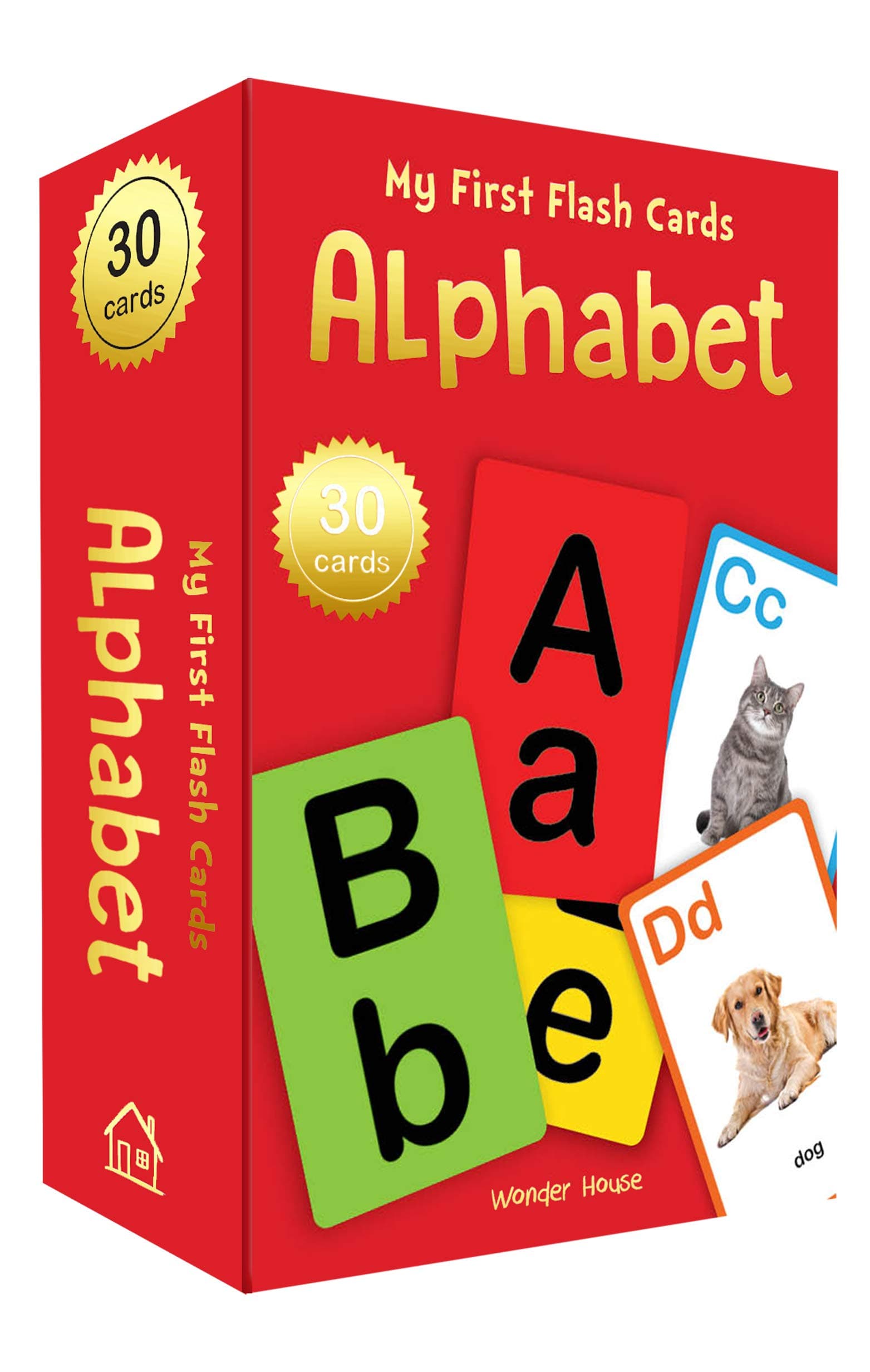 My First Flash Cards Alphabet : 55 Early Learning Flash Cards For Kids