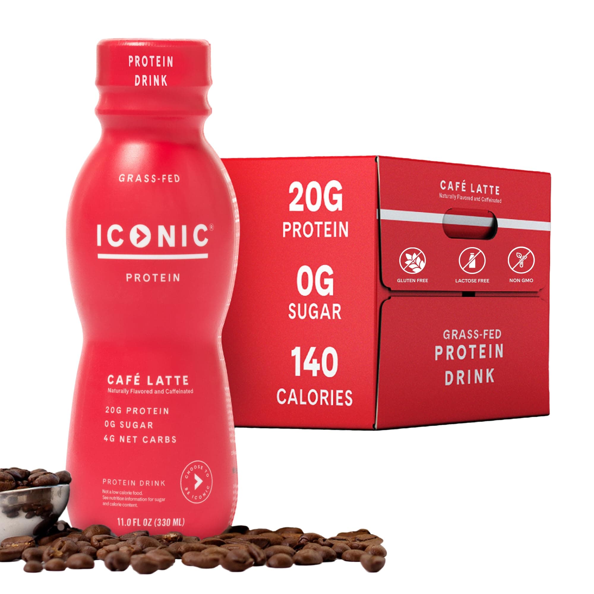 ICONIC Protein Shakes, Café Latte