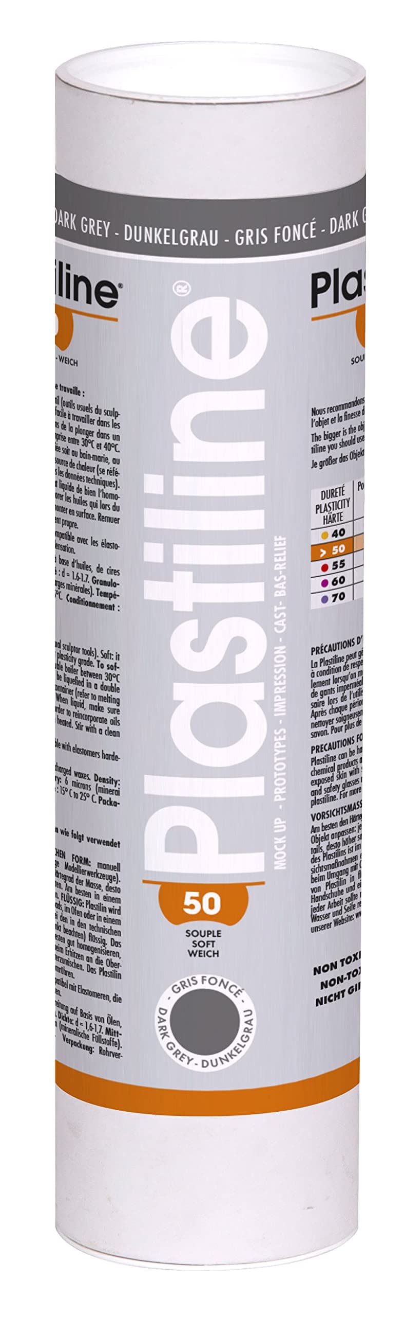 Herbin Professional Use Plastiline, Soft, 1KG - Grey