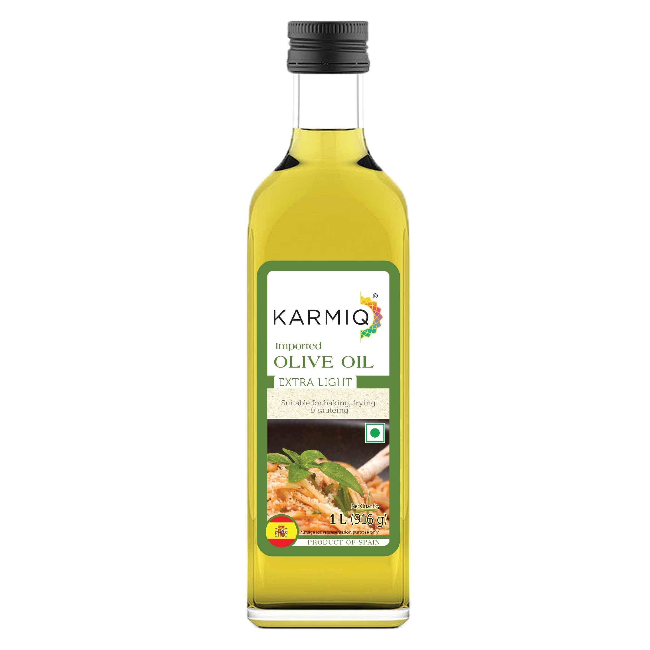 Karmiq Olive Oil Extra Light Bottle, 1L