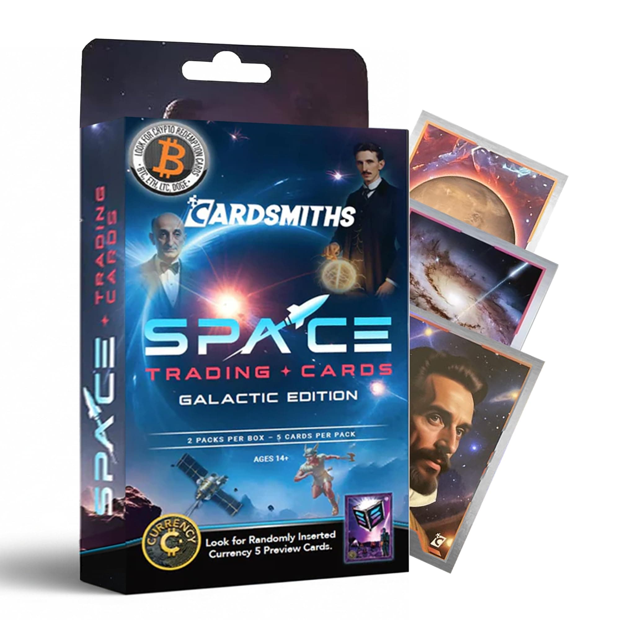 Cardsmith Space Trading Card Galactic Edition Collector Box