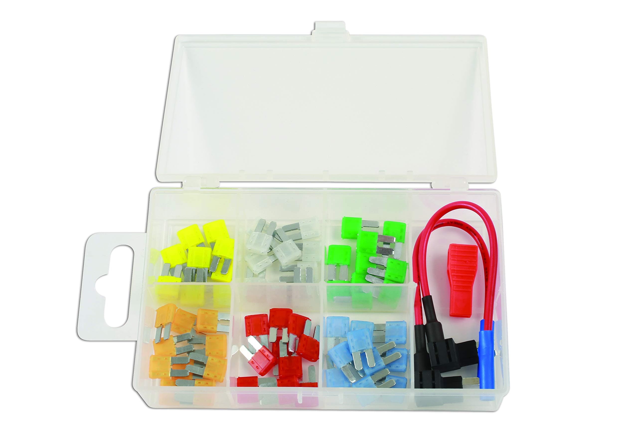 Connect 37159 Micro 2 Blade Fuse & 2 Fuse Holders Assorted Box 63pc