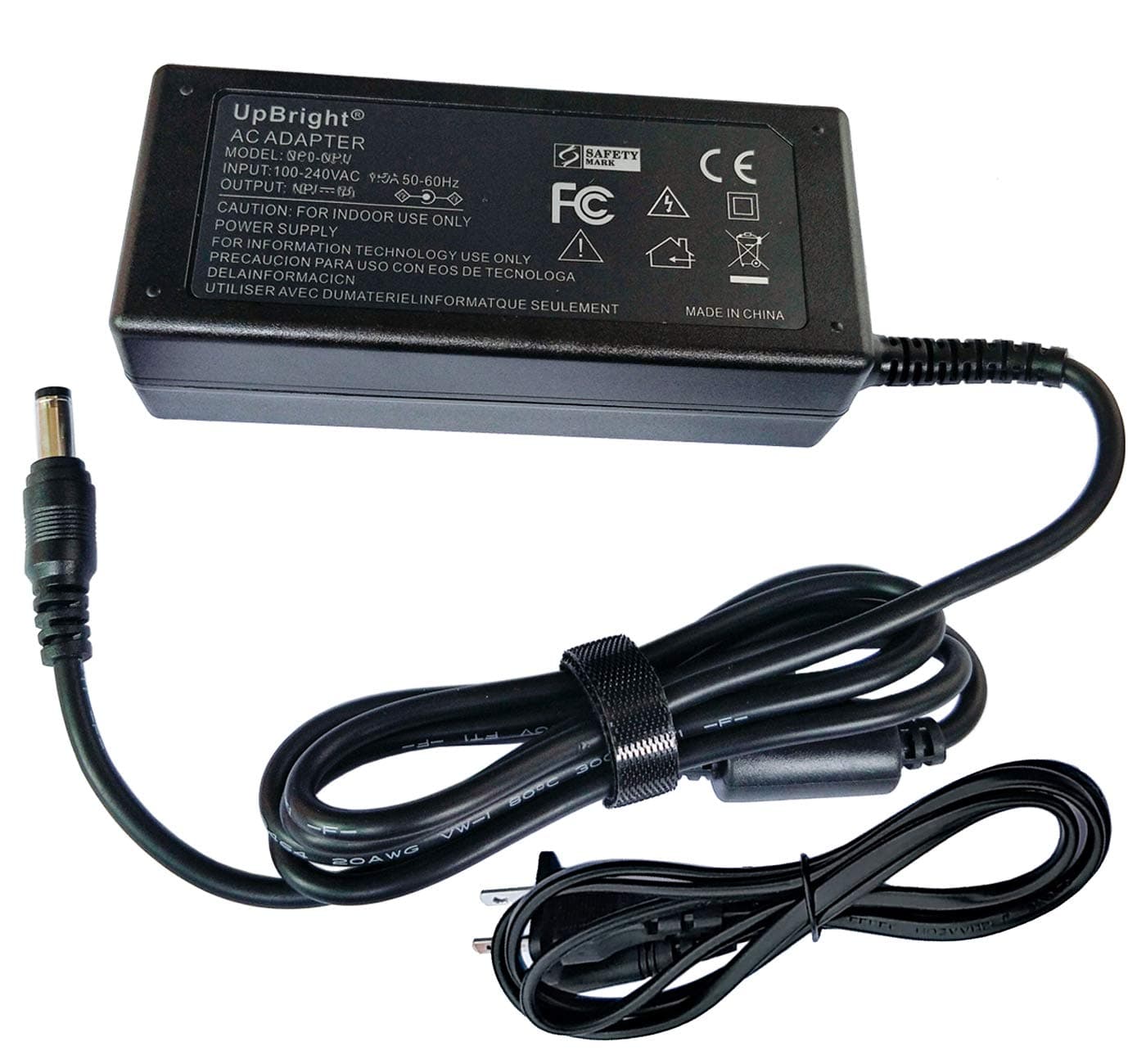 UpBright 14V AC/DC Adapter Compatible with Samsung SyncMaster TA750 T27A750 LT27A750 LT27A750KD LT27A750EX/EN LT27A750EN TA950 T27A950 3D LED LCD HD TV Monitor 14VDC Power Supply Cord Battery Charger