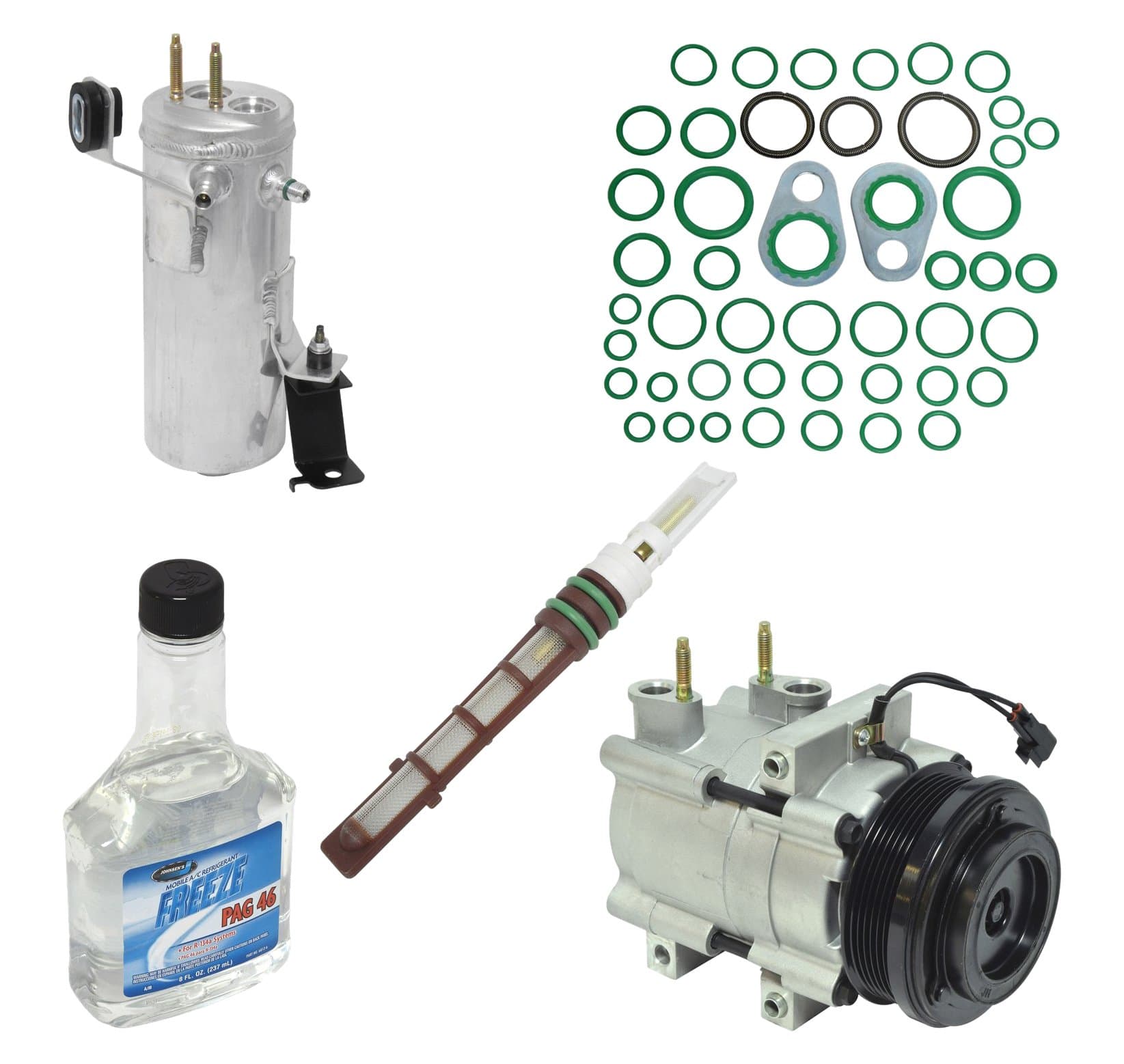 Universal Air Conditioner KT 2092 A/C Compressor and Component Kit