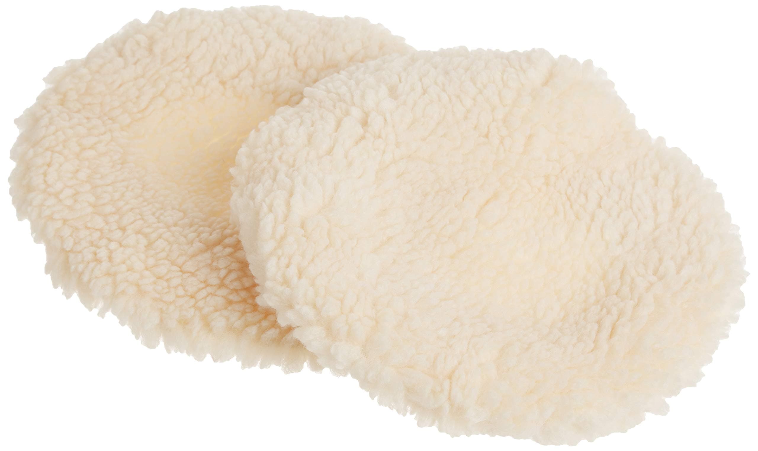 WEN 10A345 Wool Polishing Bonnets (2 Pack), 10"