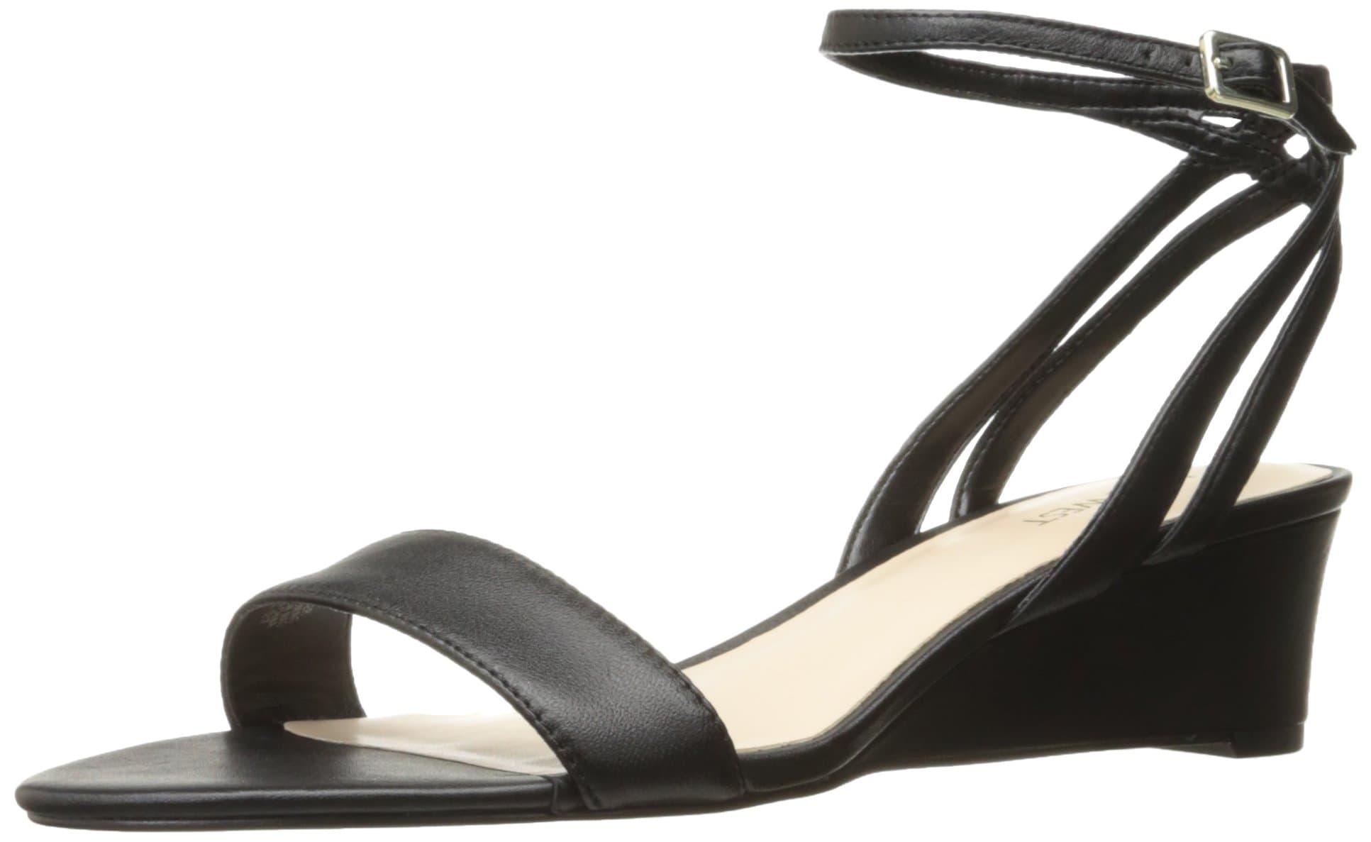 NINE WEST Women's Lewer Wedge Sandal