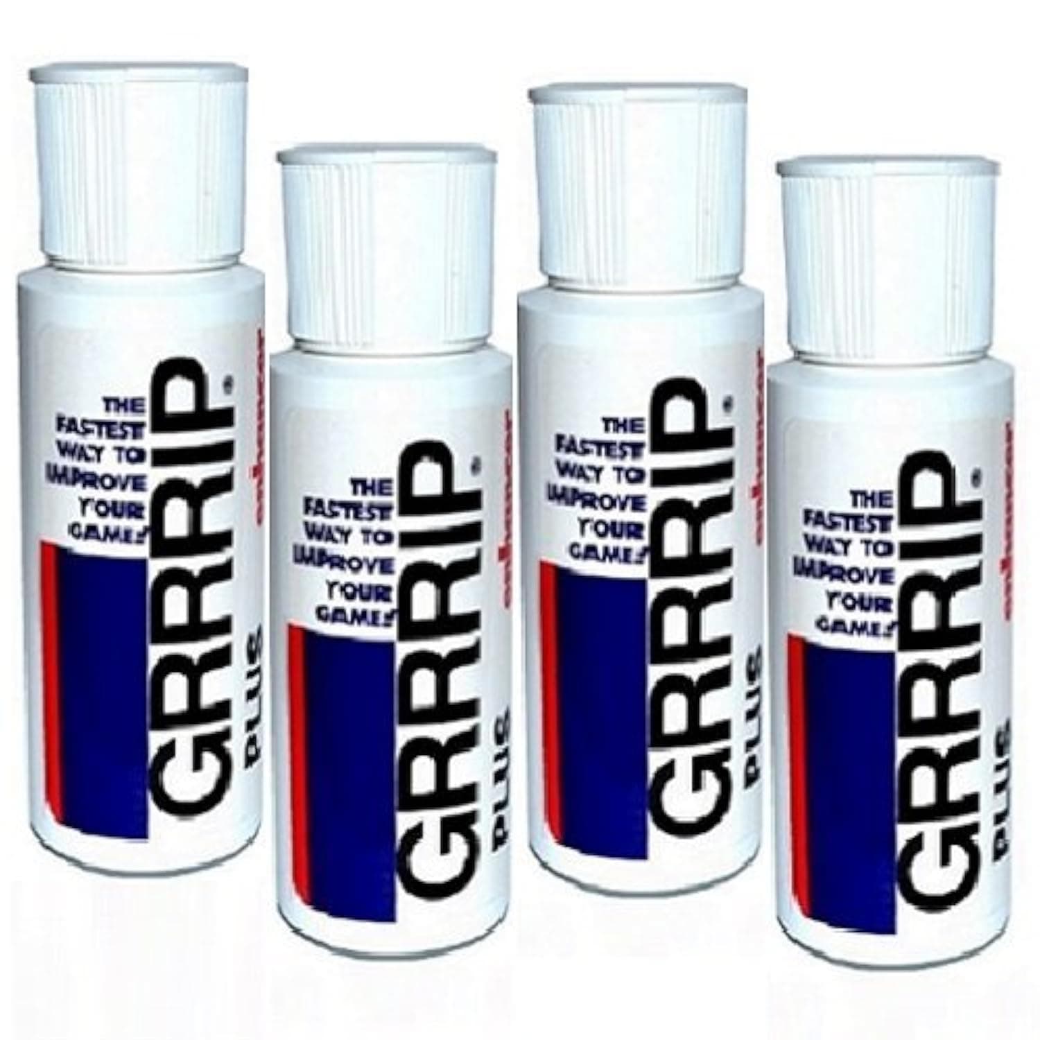 FOXCUP GRRRIP Plus Enhancer, Improve Grip, Dry Hands Grip Lotion. (4) 2-oz. Bottles, 236 ml Total. Also Available in Packs of 1, 2, 8, and 12. Proven Results for Crossfit, Tennis, Golf.
