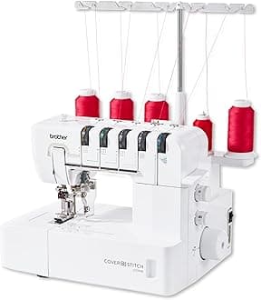 Brother CV3550 Overlock Sewing Machine, White