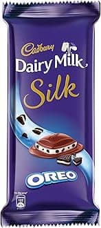 Cadbury New Silk Oreo, 60G (Pack of 2), Chocolate, 120 Gram